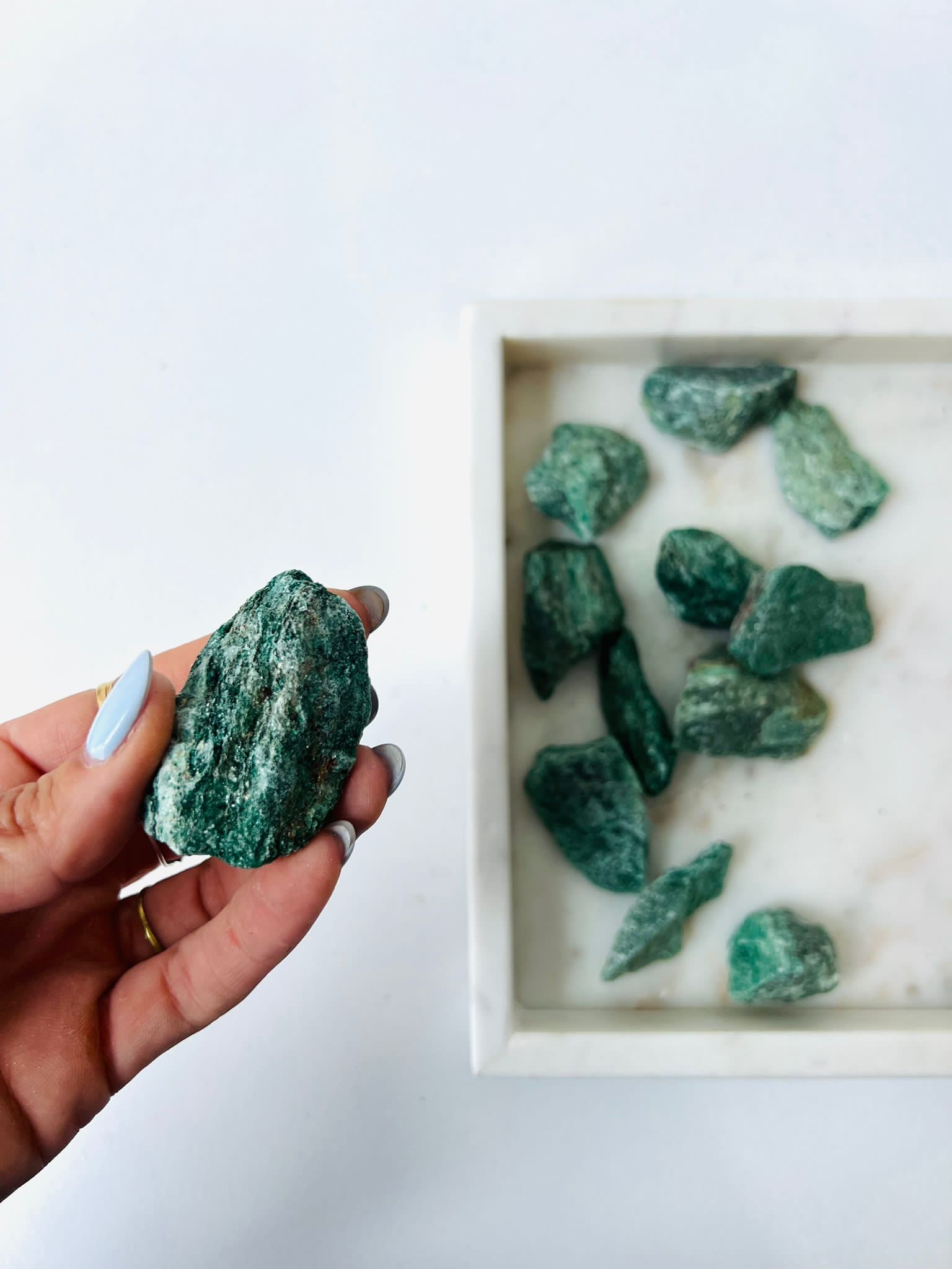 Fuchsite Raw - Regeneration/Resilience/Flexibility