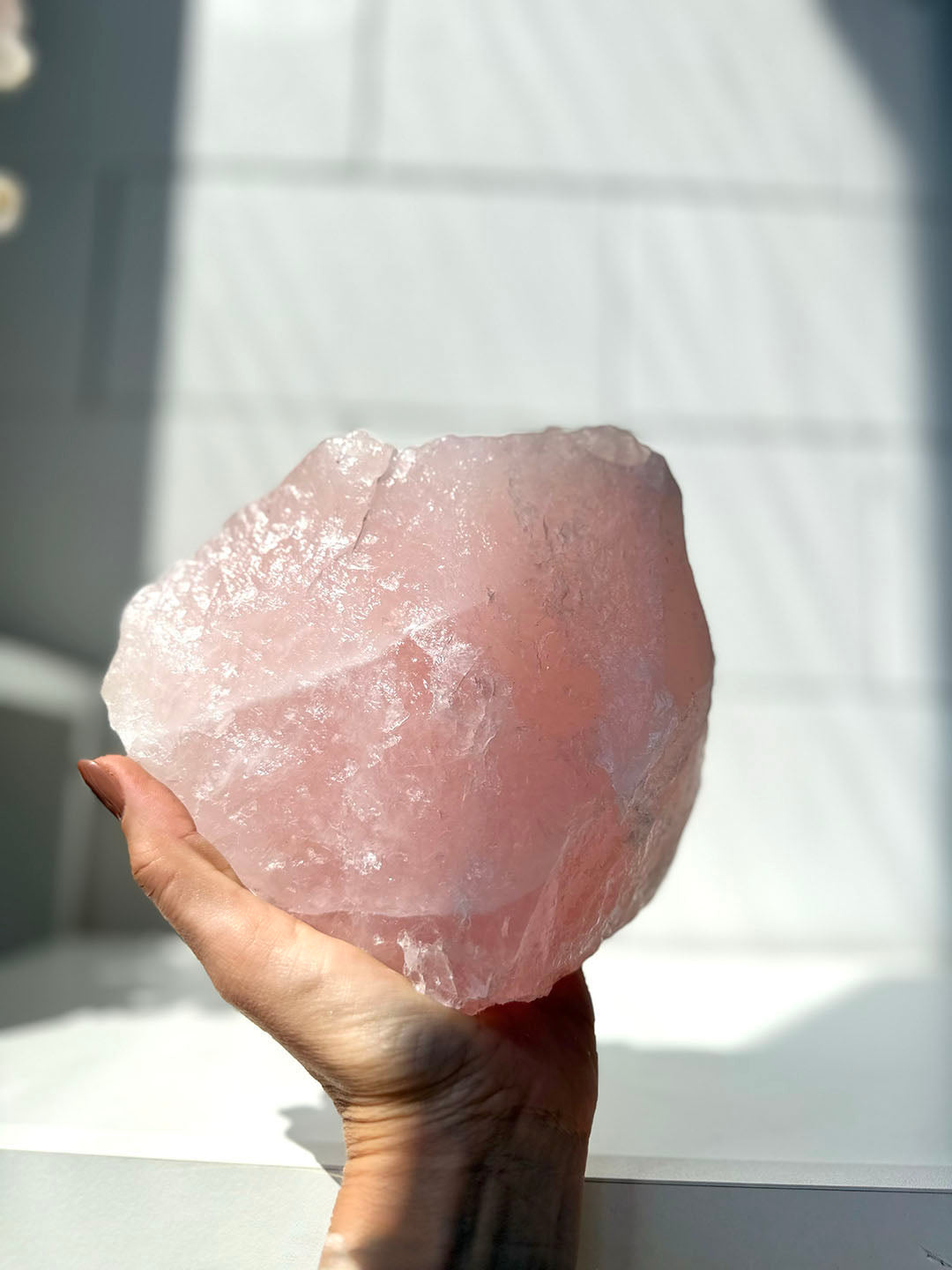 Raw Rose Quartz