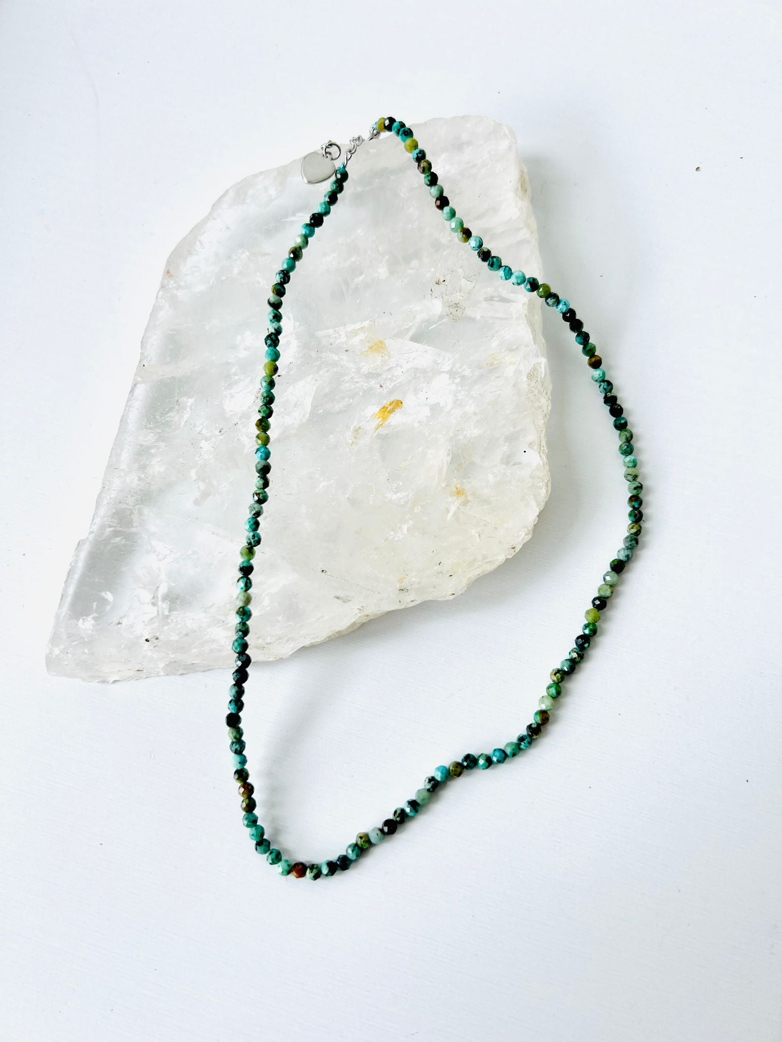 African Turquoise Waterproof Choker