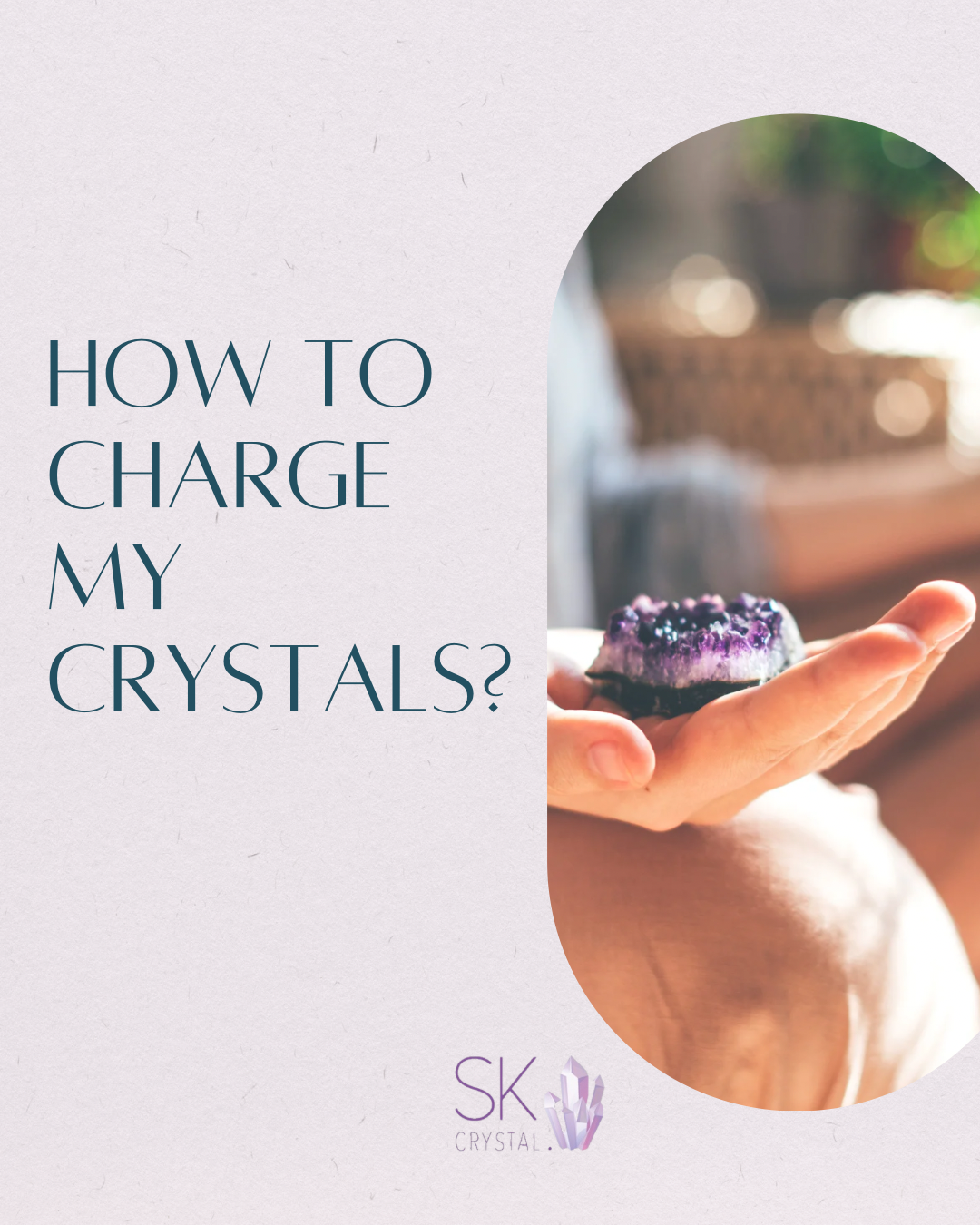 How to charge my crystals?