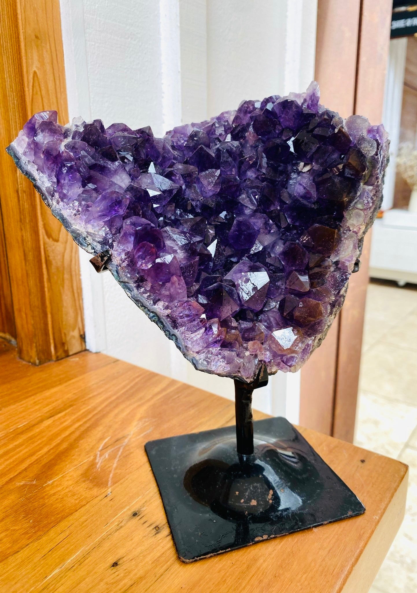 Amethyst On Stand