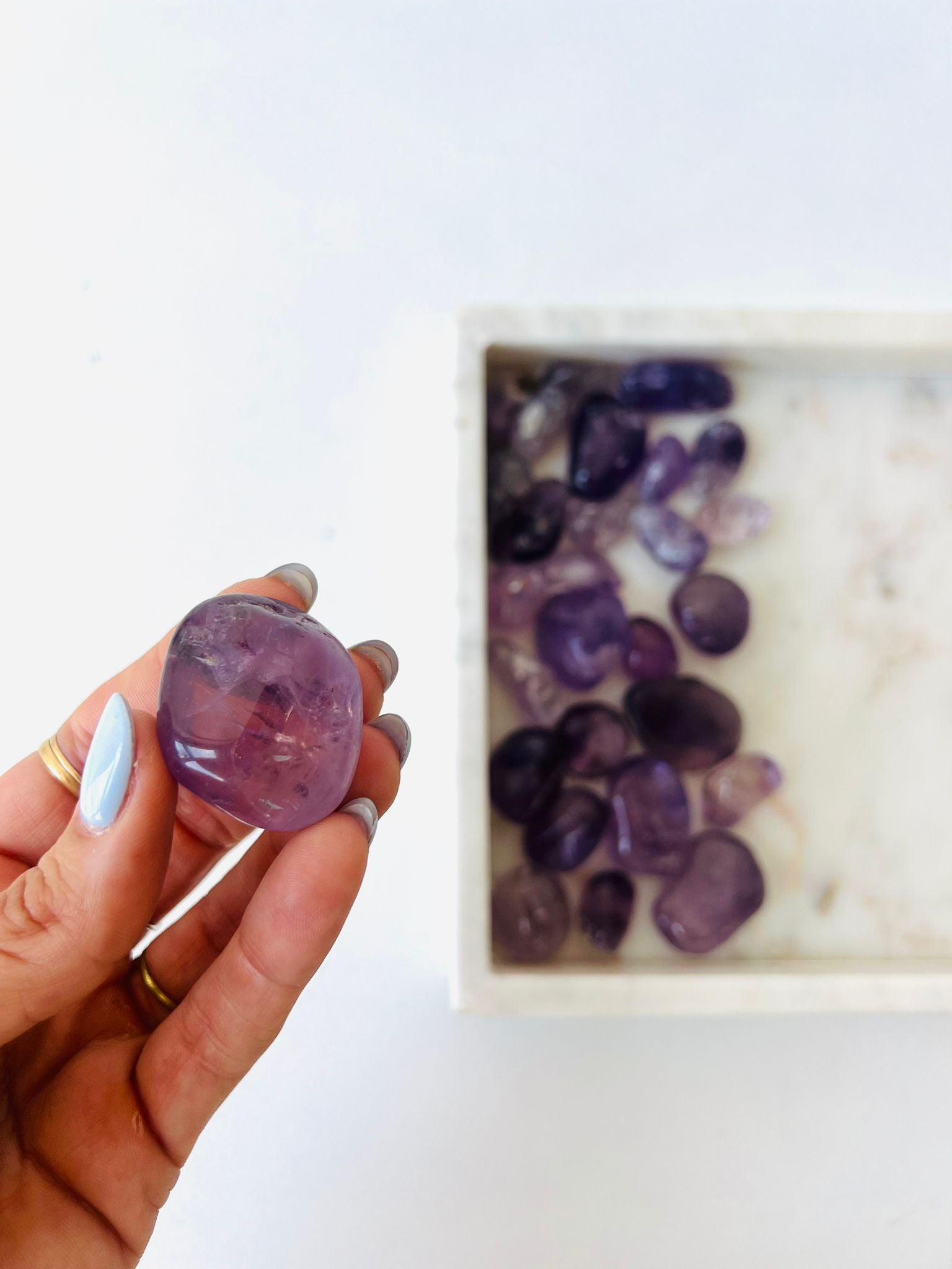 Amethyst Tumble - Intuition/Protection/Mental Clarity