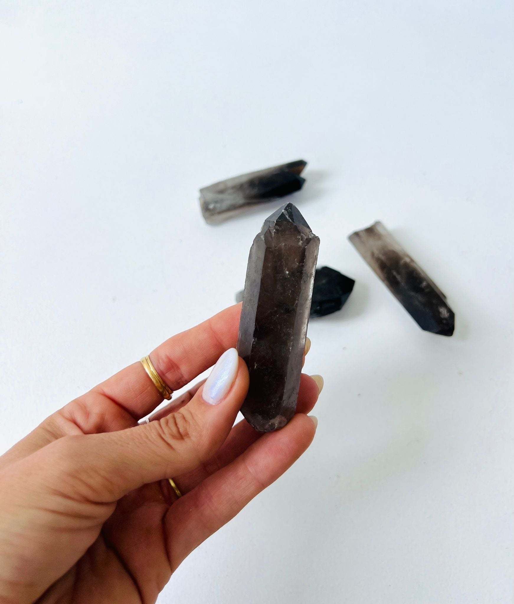 Smoky Quartz Raw Points