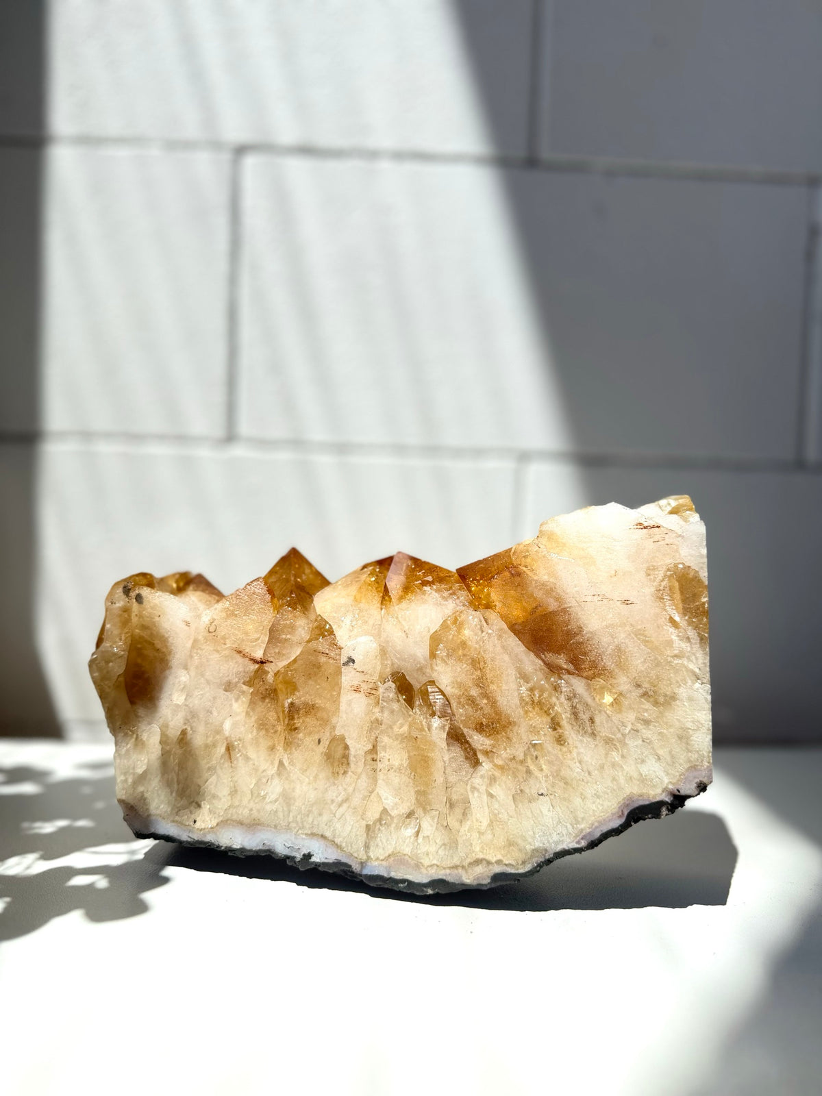 Large Citrine Cluster
