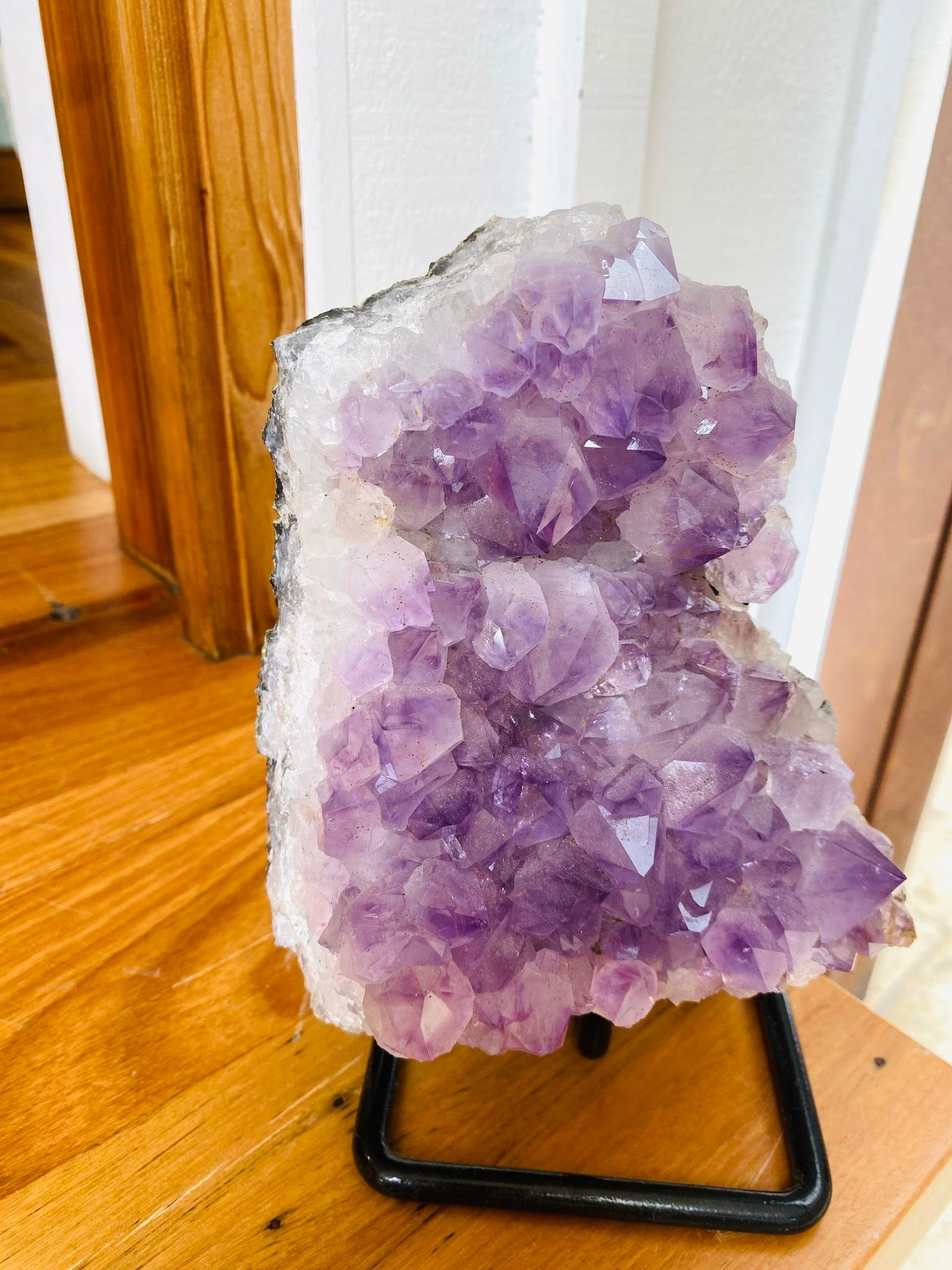 Amethyst Cluster on Stand