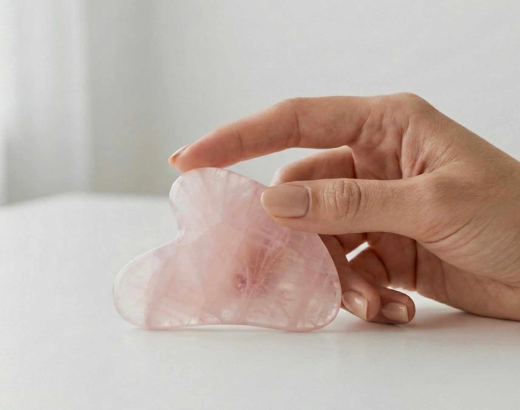 Rose Quartz Gua Sha