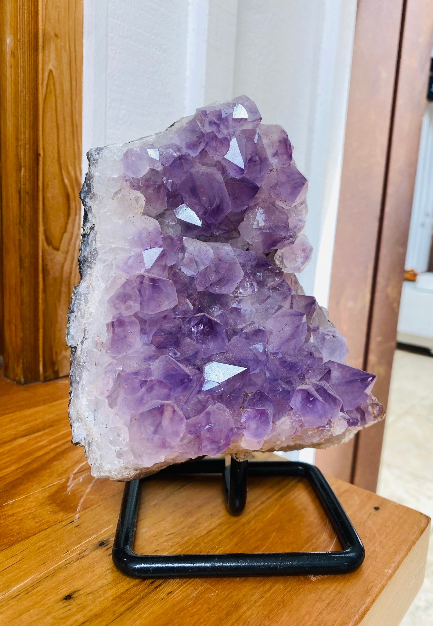 Amethyst Cluster on Stand