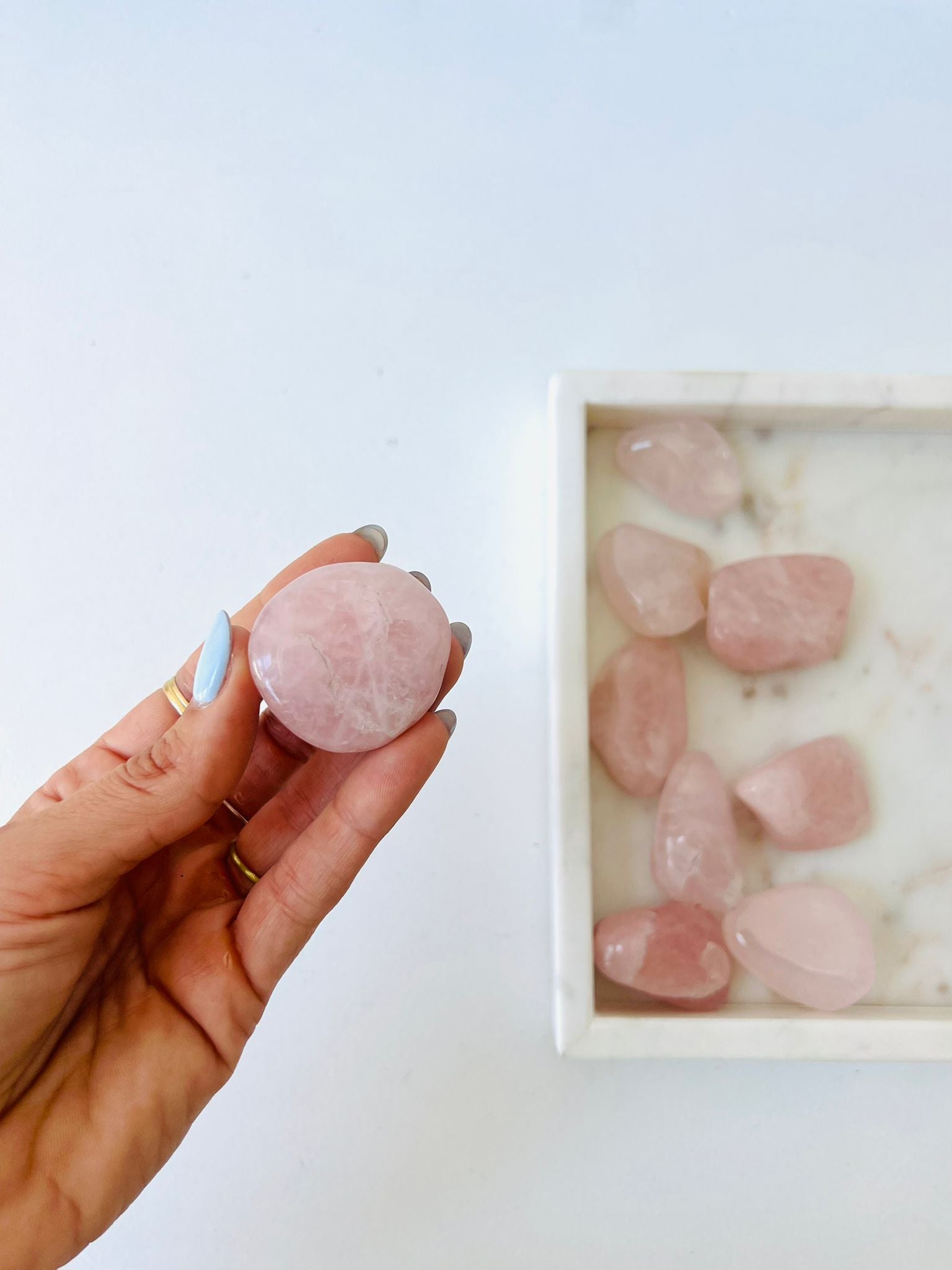 Rose Quartz Tumble - Love/Harmony/Balance