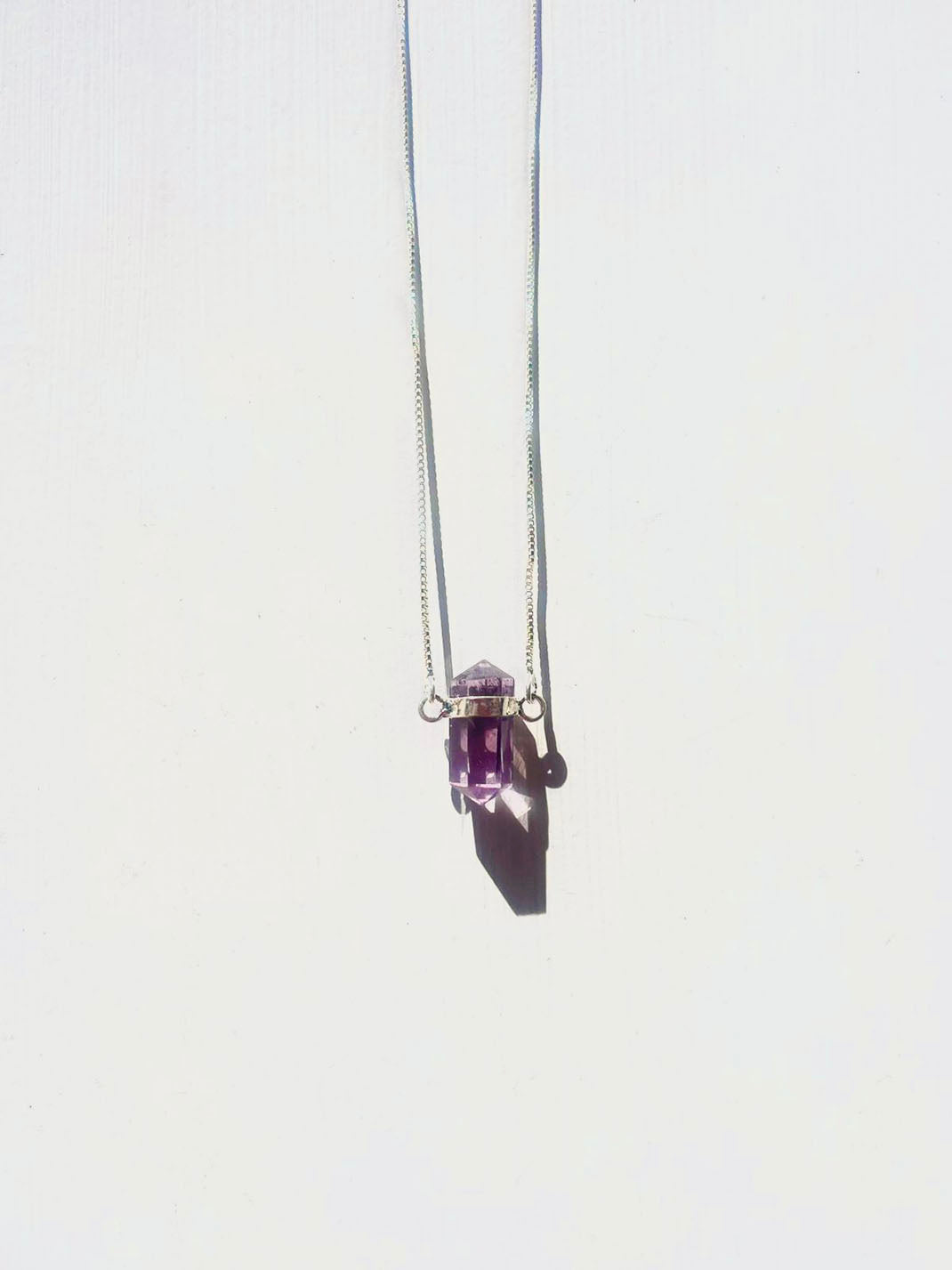 Amethyst Point Necklace