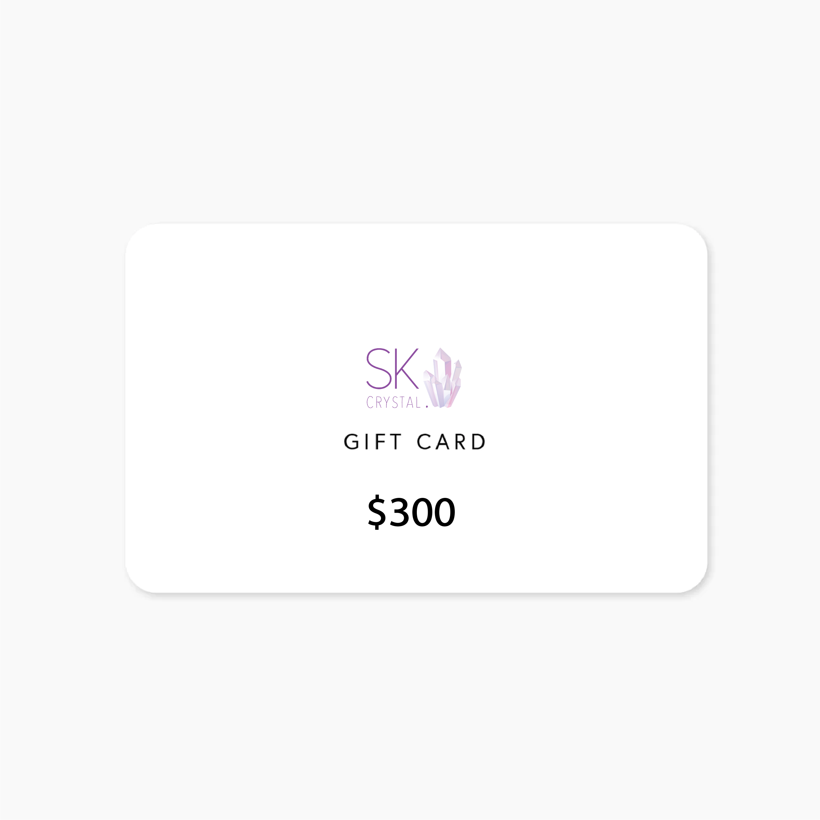 SK Crystal Gift Card