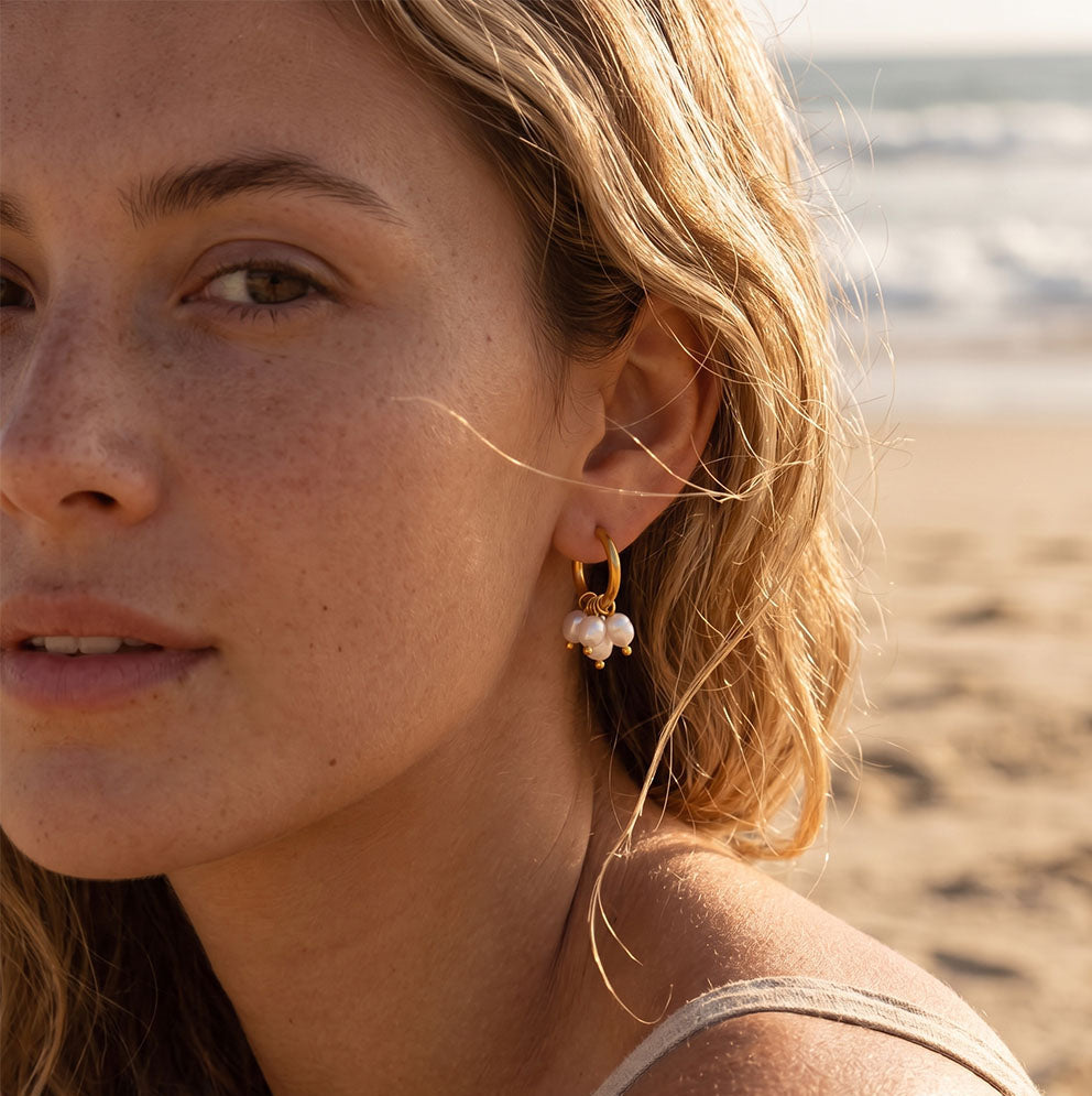 Sienna Pearl Earring