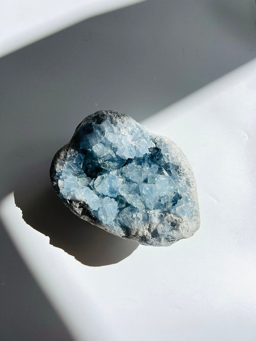 Celestite Cluster