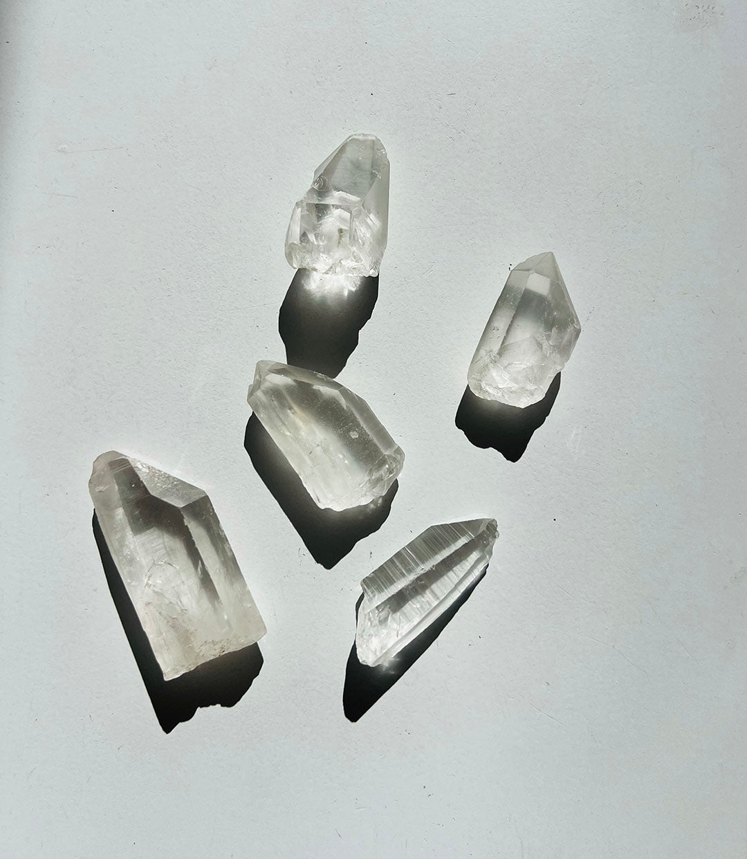 Natural Lemurian Quartz Points