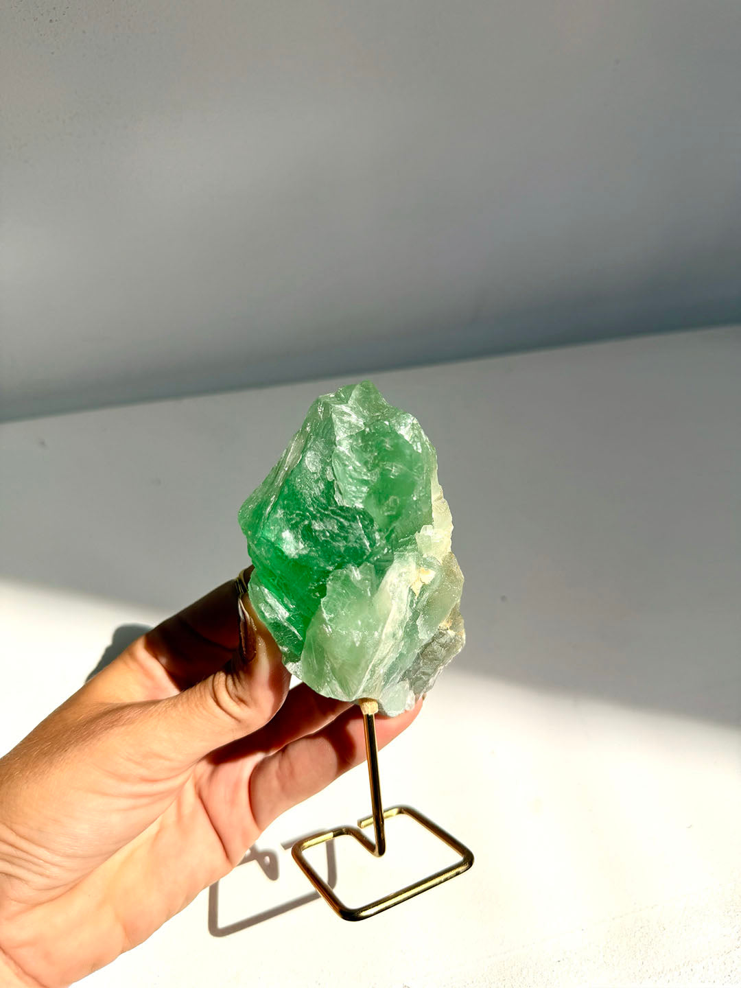 Fluorite on Stand