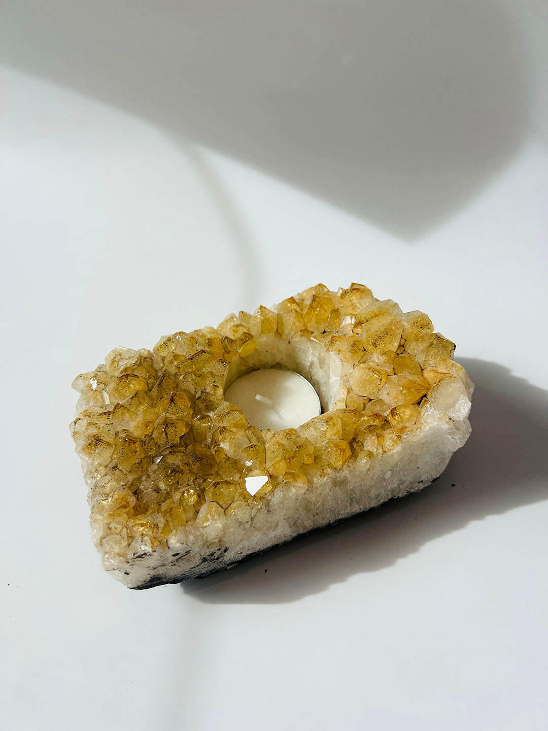 Citrine Candle Holder
