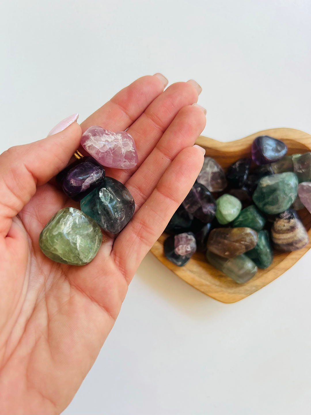Fluorite Tumble - Discernment/Learning/Concentration