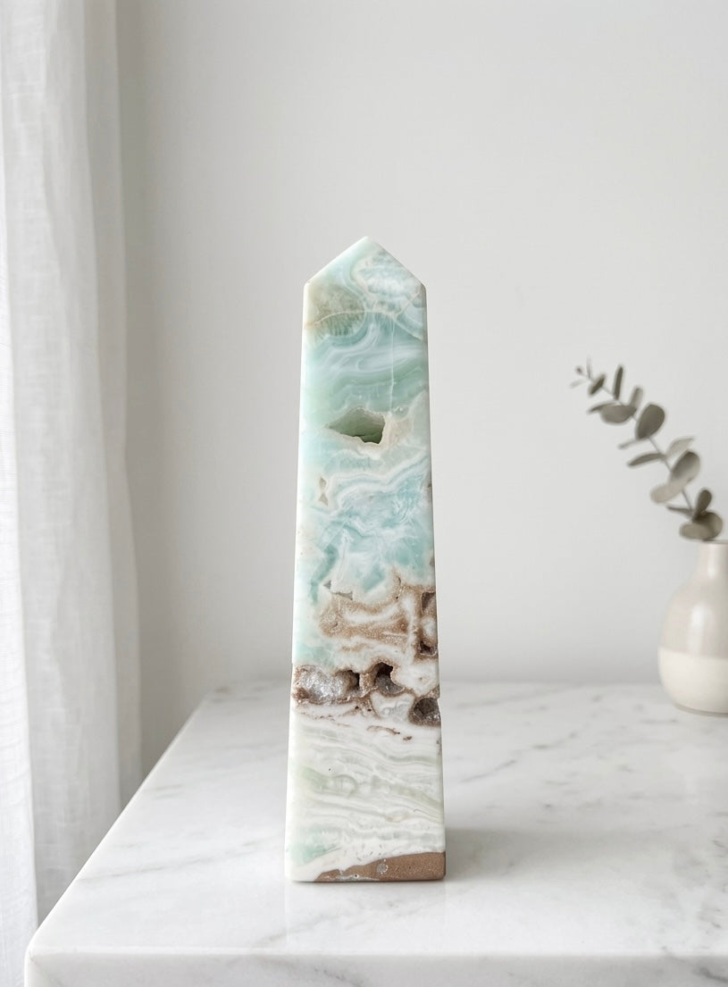 Caribbean Blue Calcite COD19