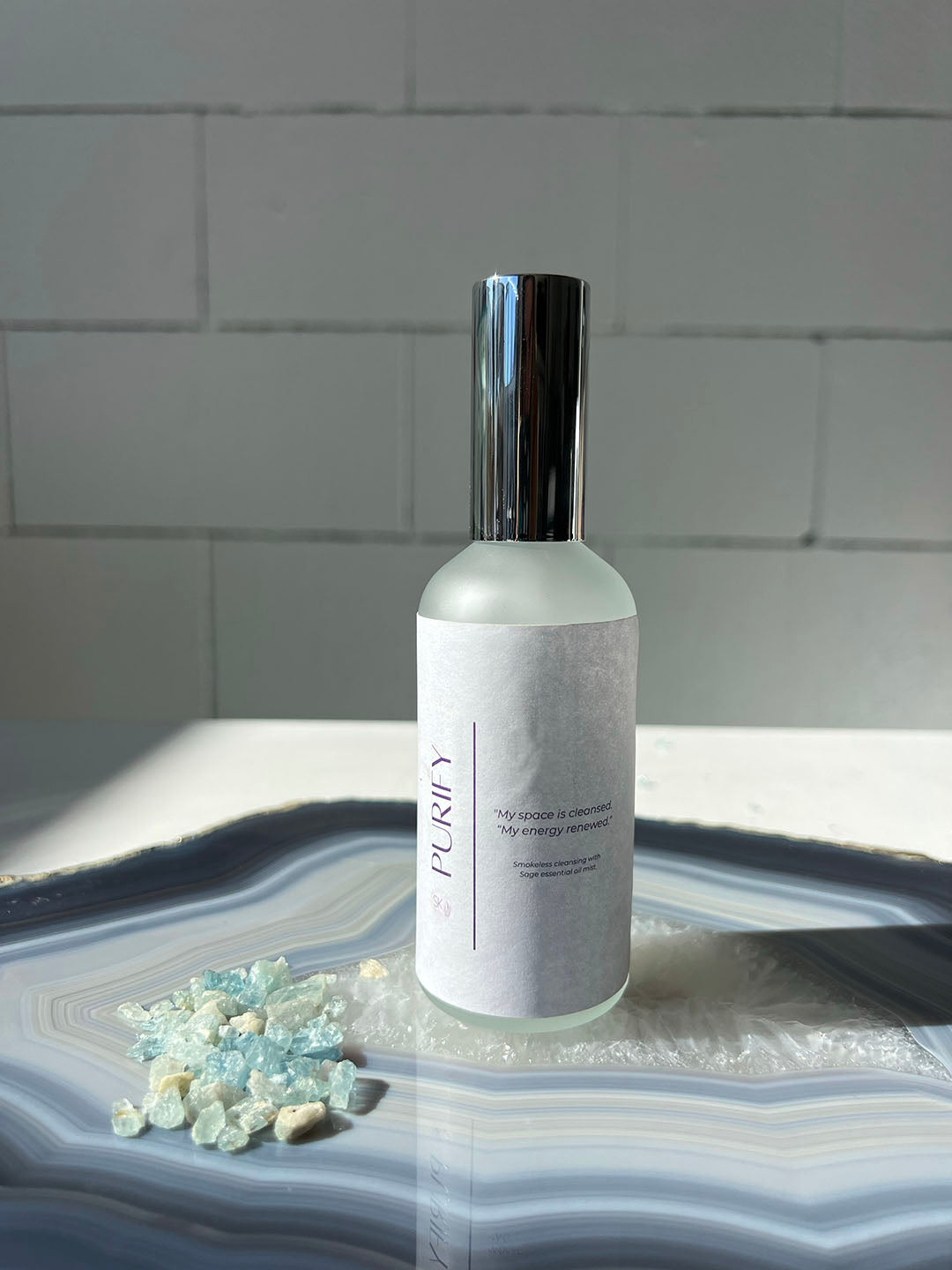 Purify – Sage & Aquamarine Energy Spray (100ml)