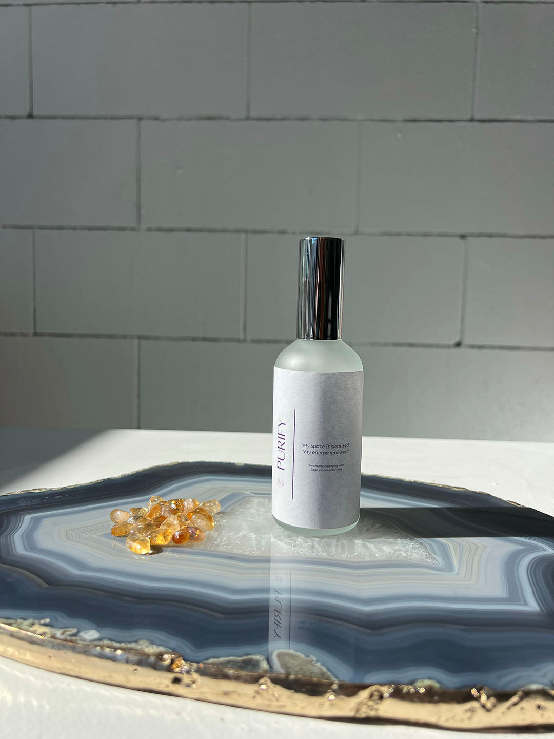 Purify – Sage & Citrine Energy Spray (100ml)