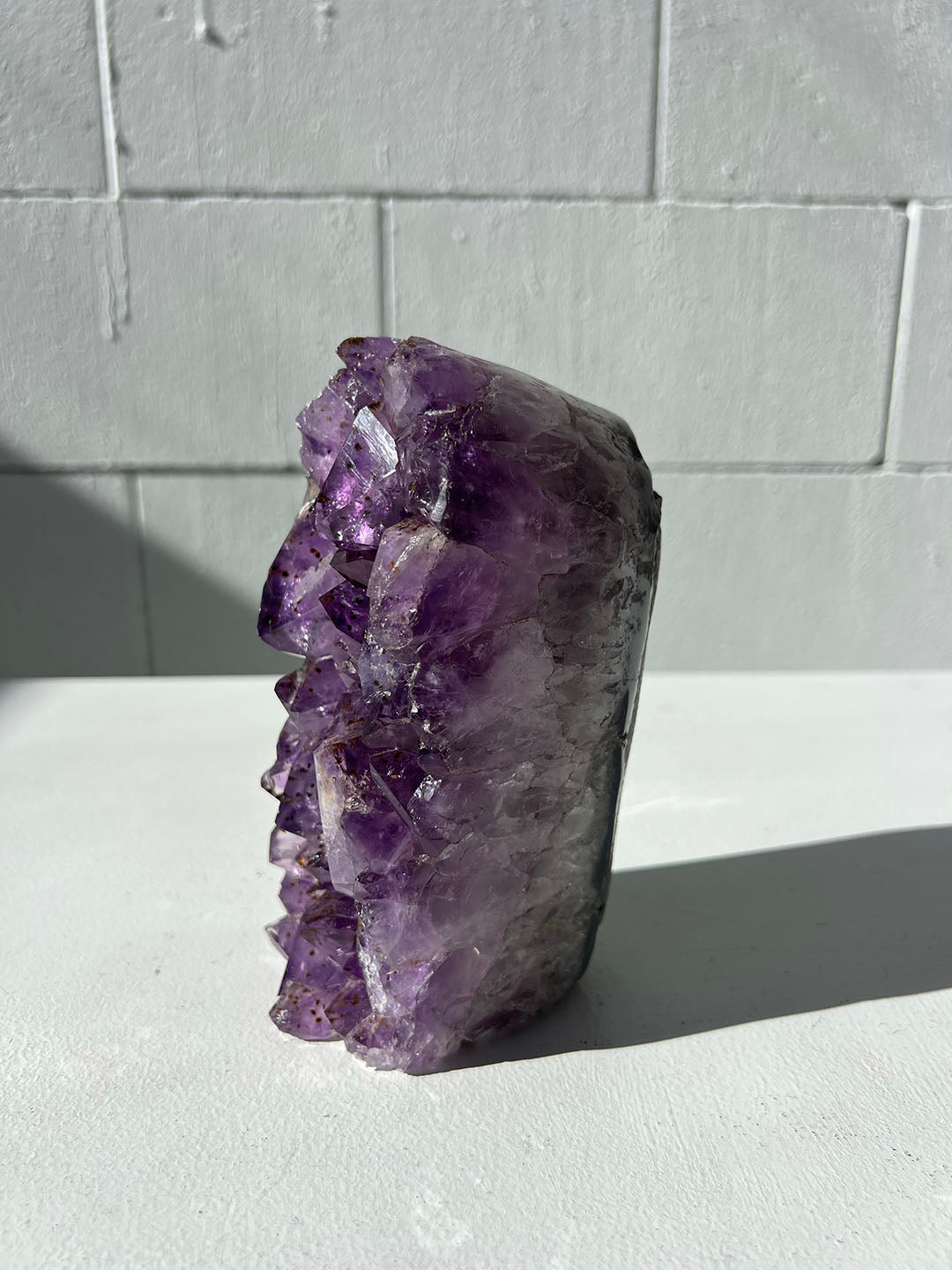 Polished Amethyst Cluster