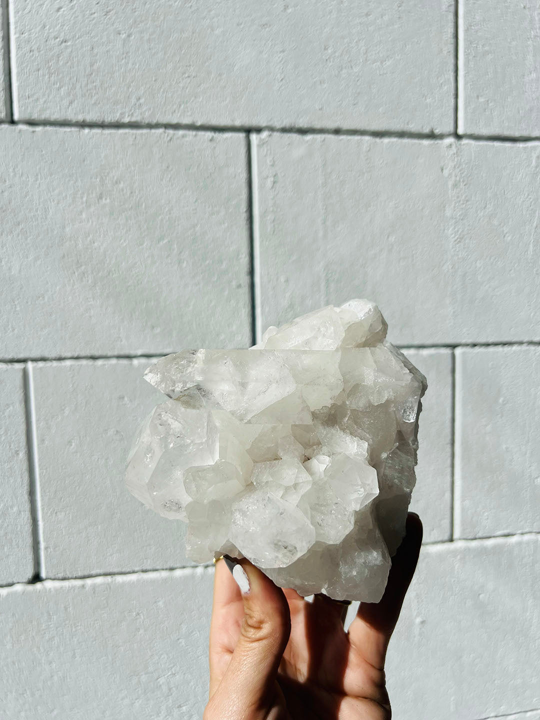 Clear Quartz on Stand