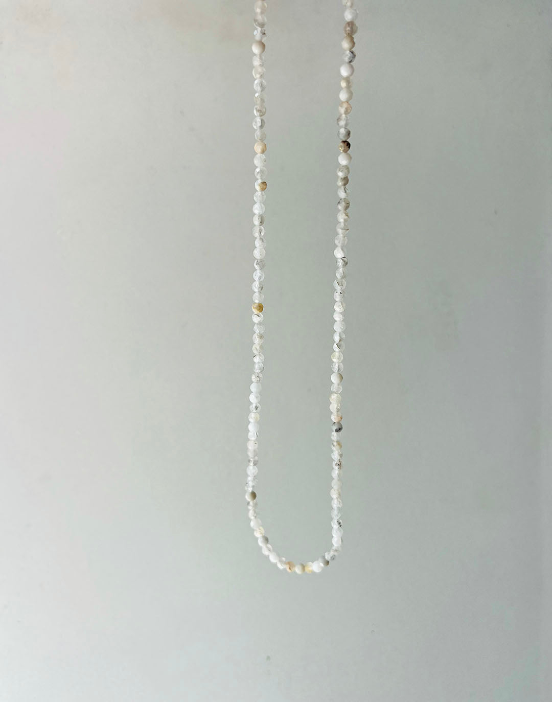 Faceted Clear Quartz Choker