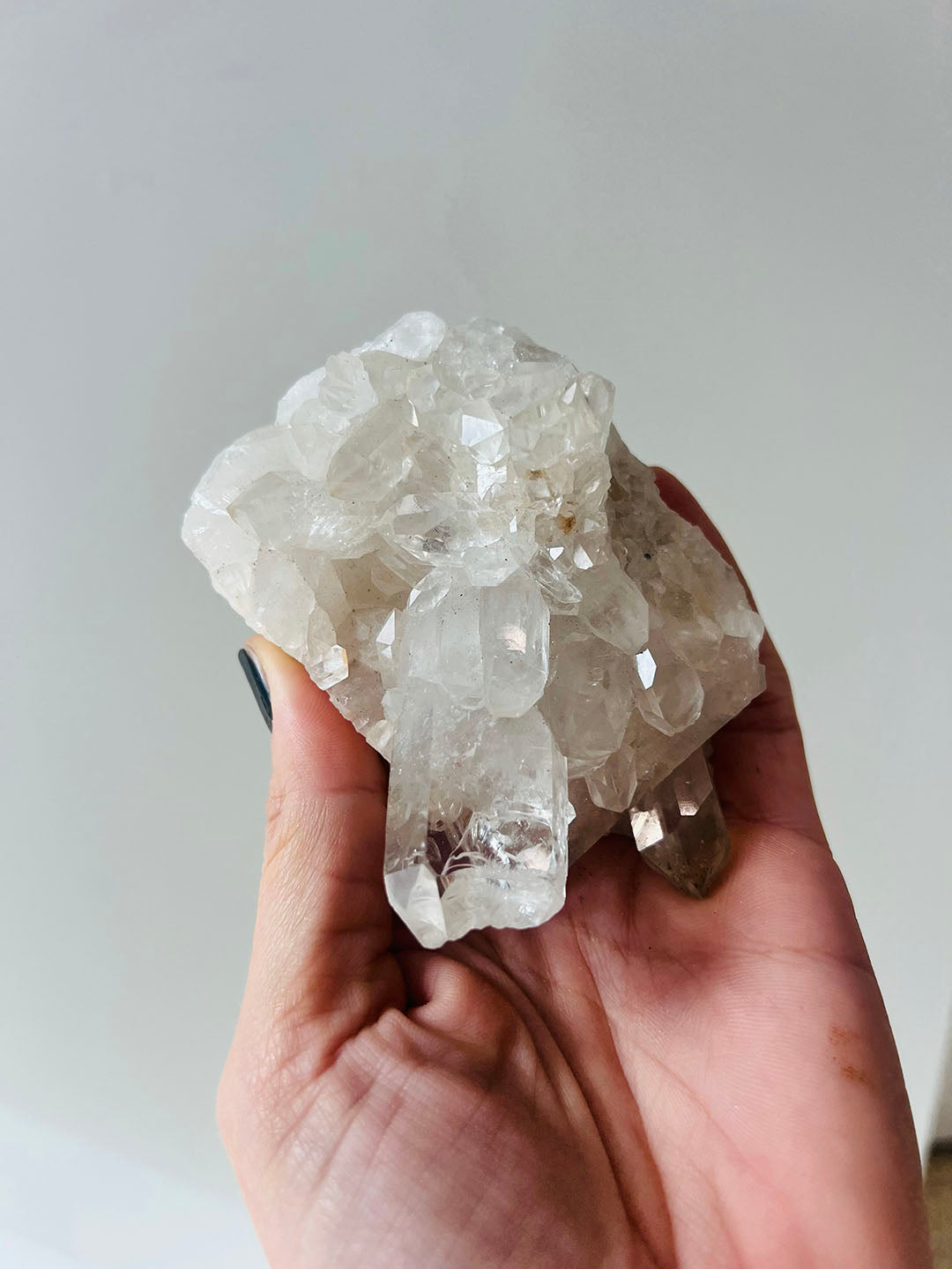 Clear Quartz Cluster 01