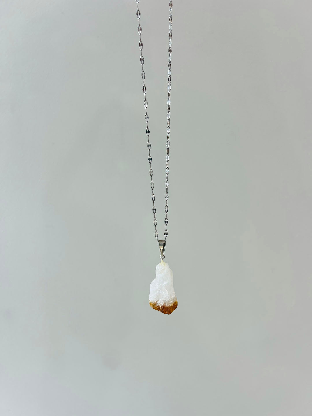 Raw Citrine Necklace