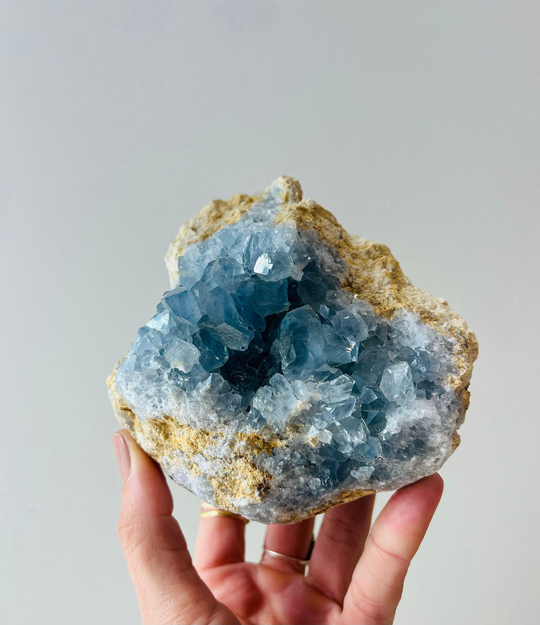 Celestite Cluster