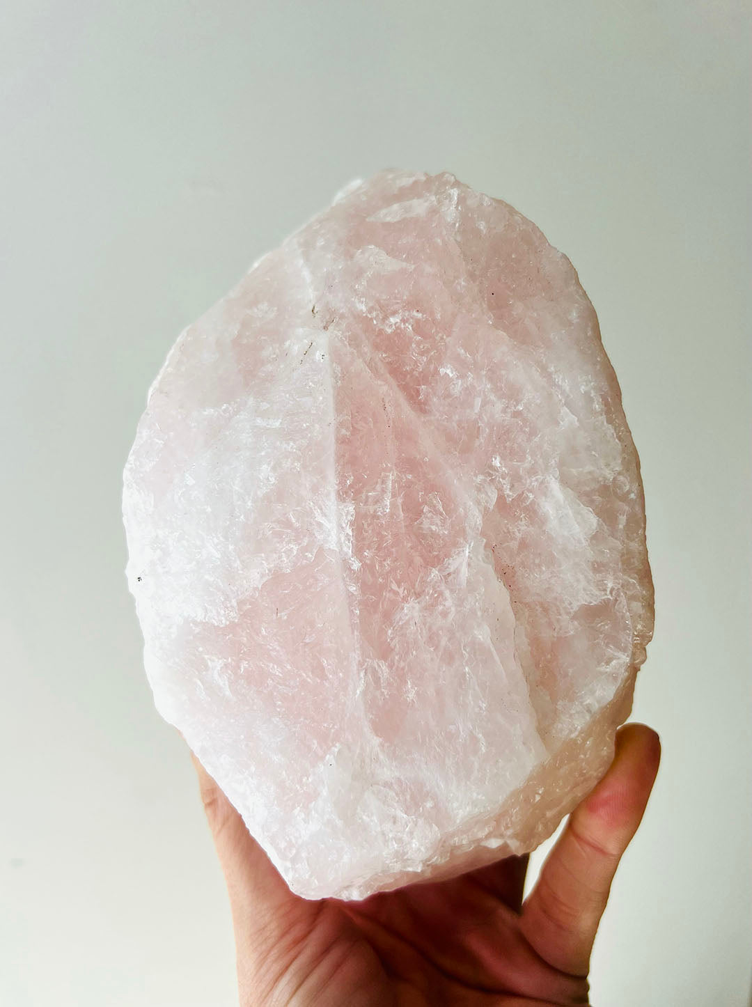 Raw Rose Quartz