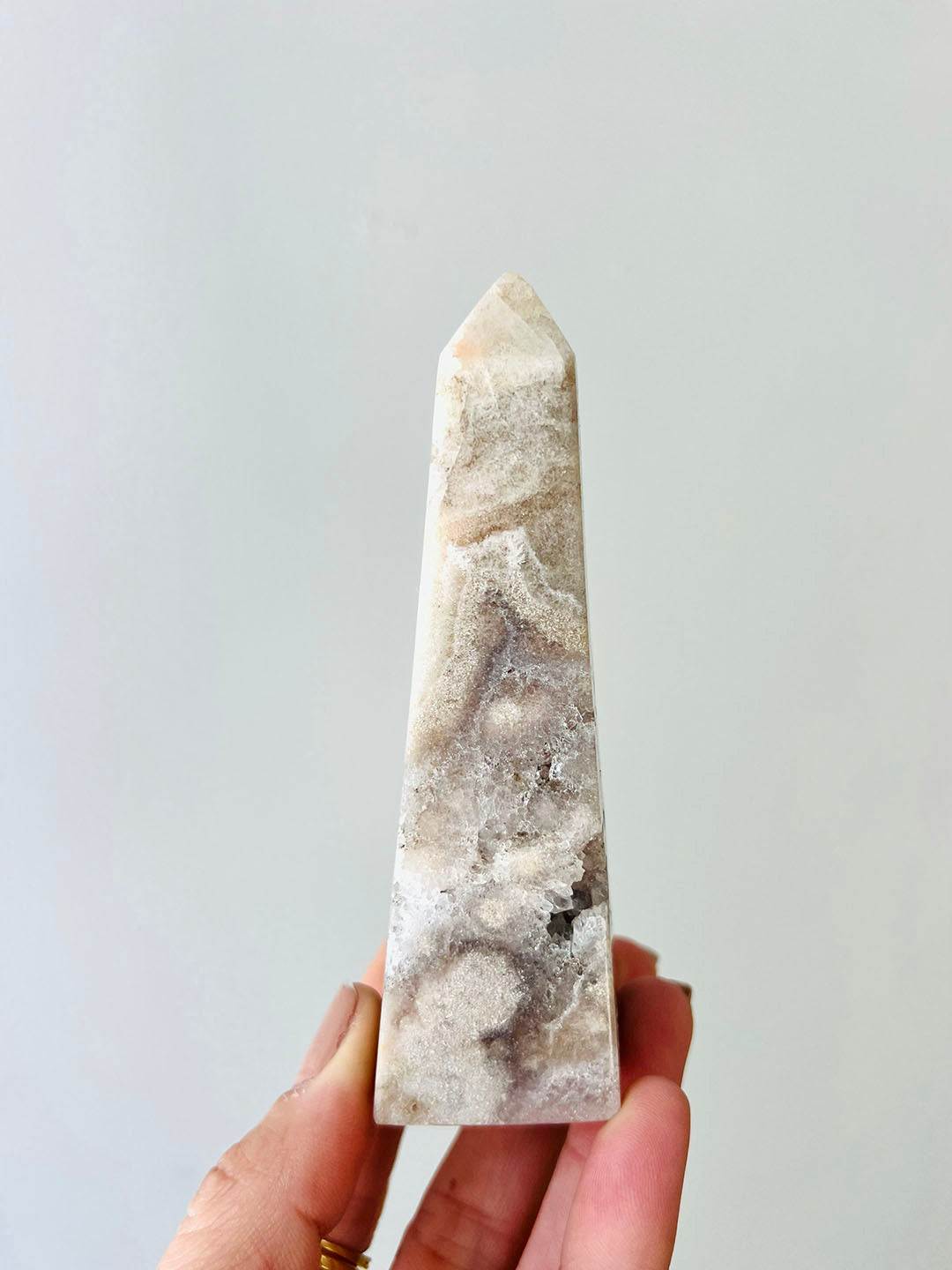 Pink Amethyst Point
