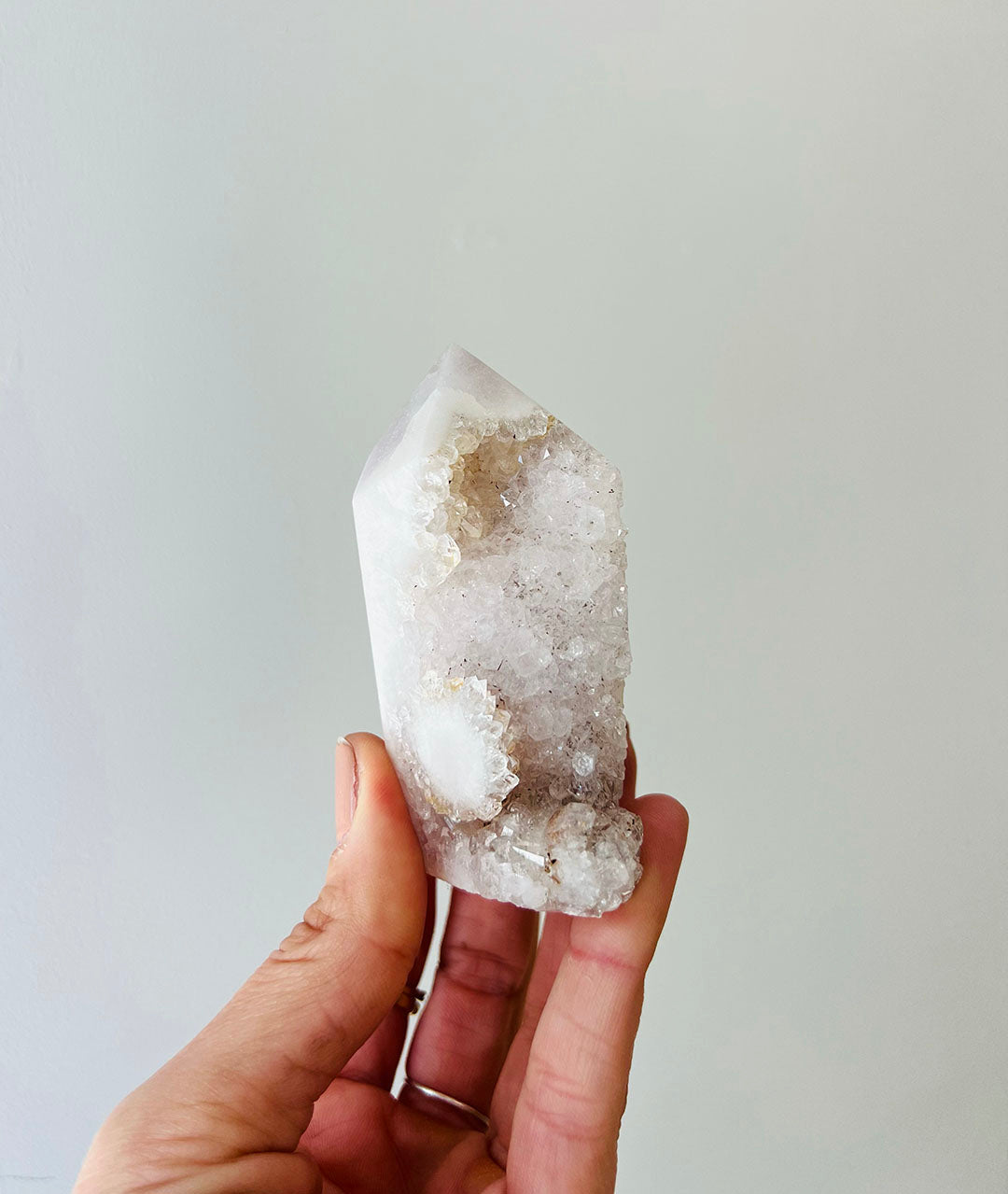 Pink Amethyst Point