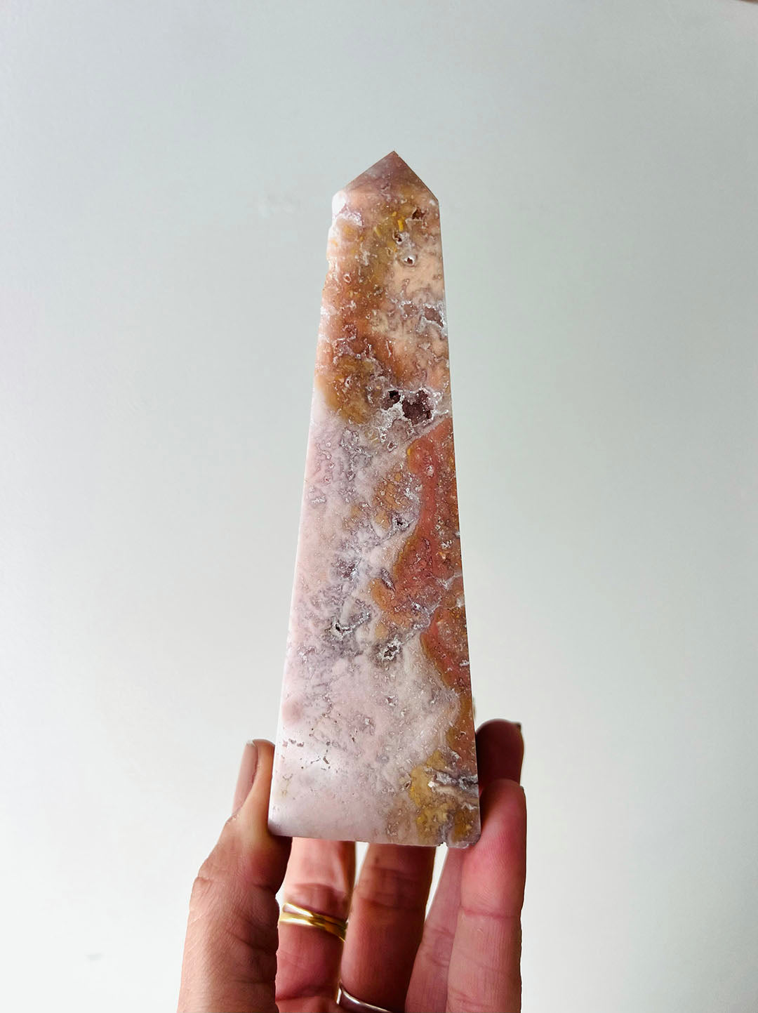 Pink Amethyst Point