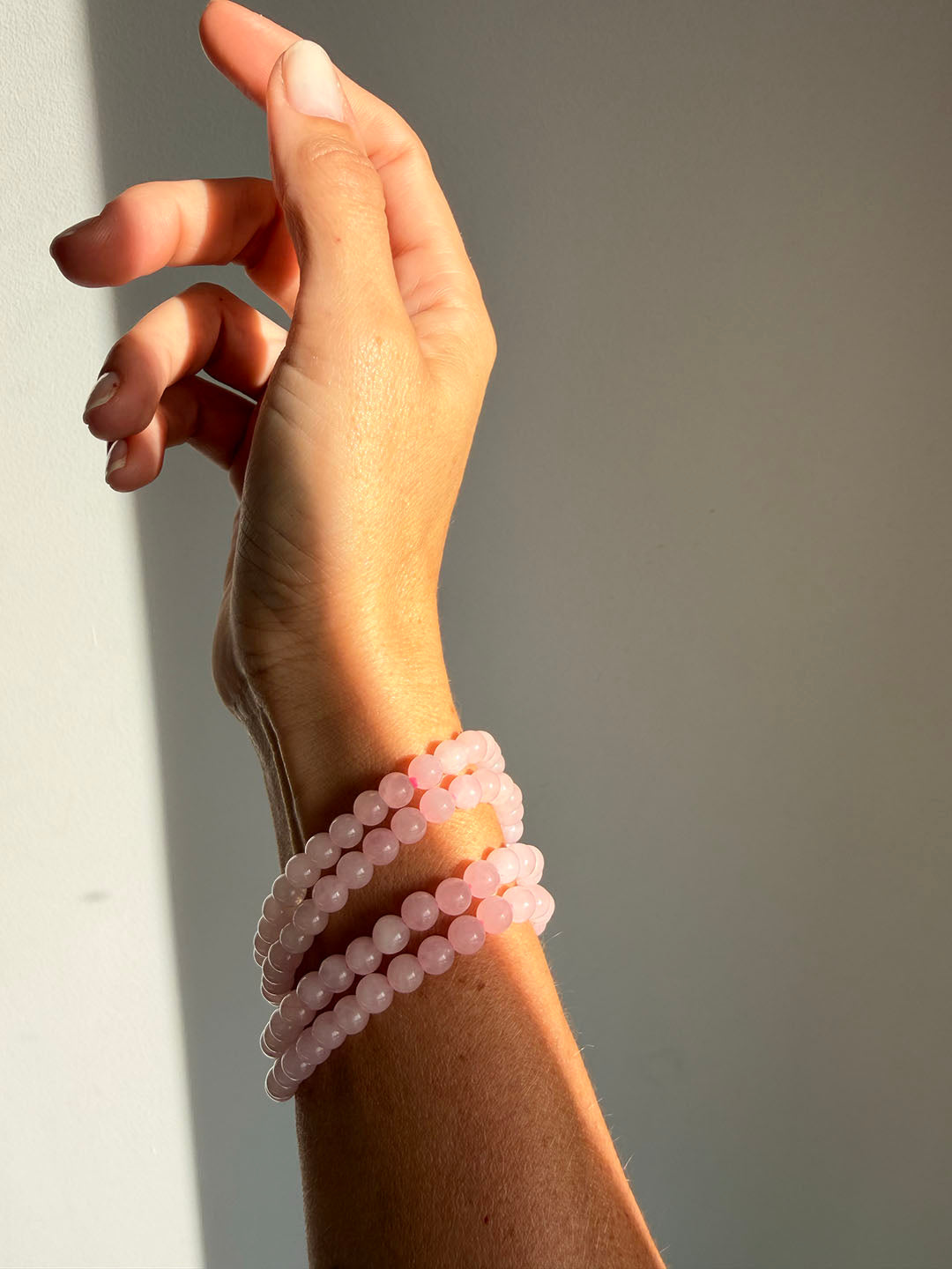Rose Quartz Bracelet For self-love & inner peace