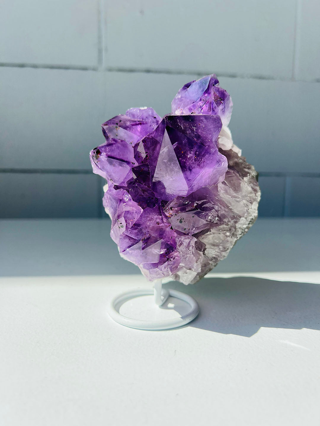 Amethyst on Stand