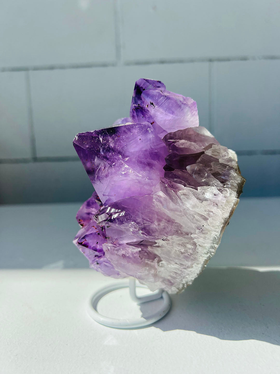 Amethyst on Stand