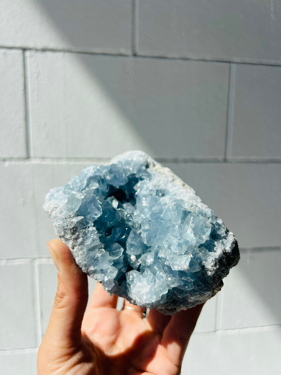 Celestite Cluster