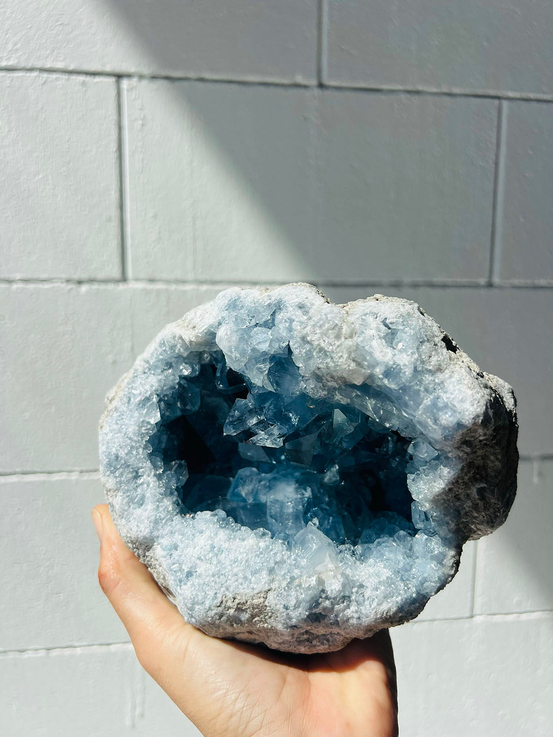 Celestite Cluster