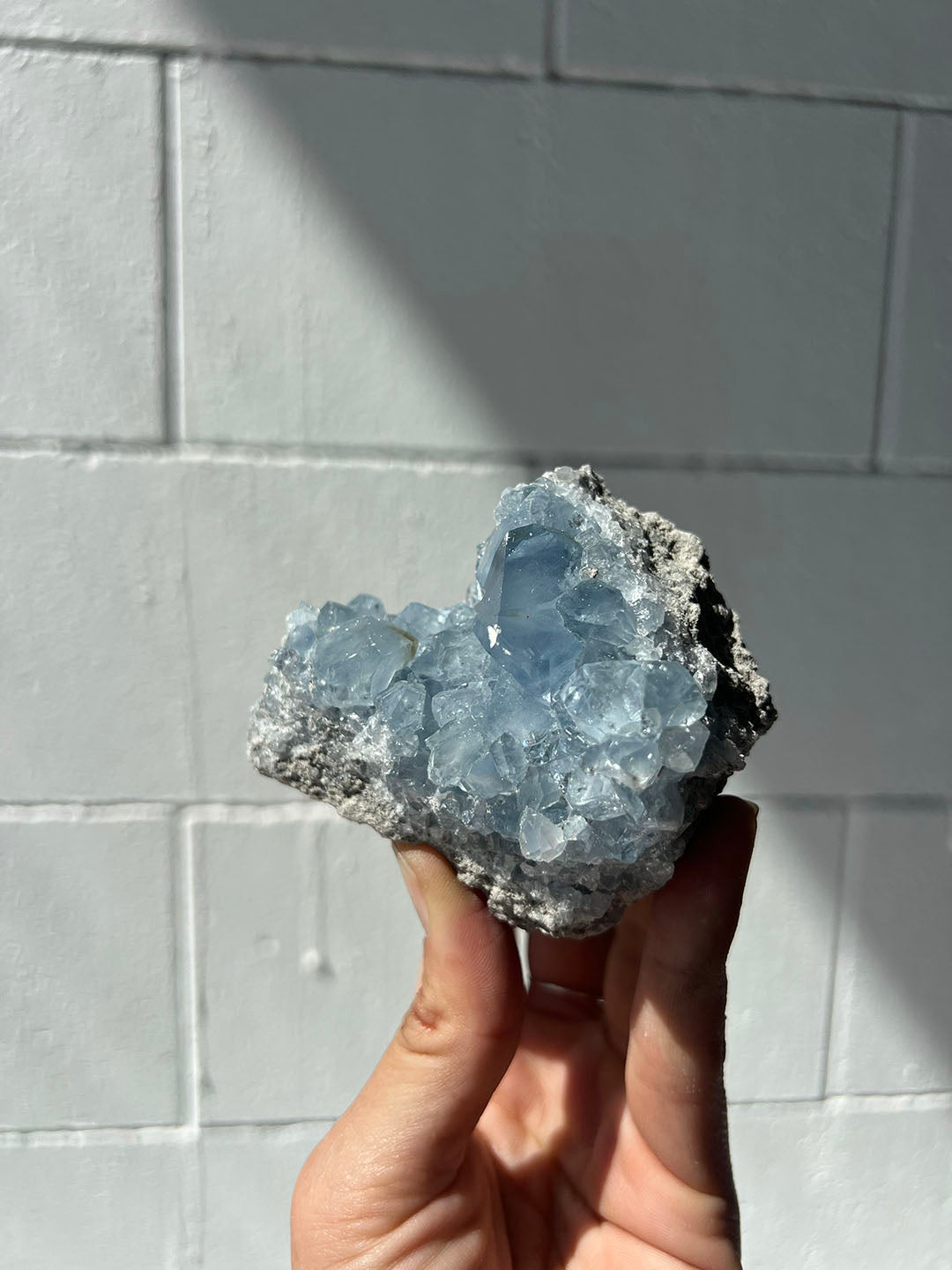 Celestite Cluster