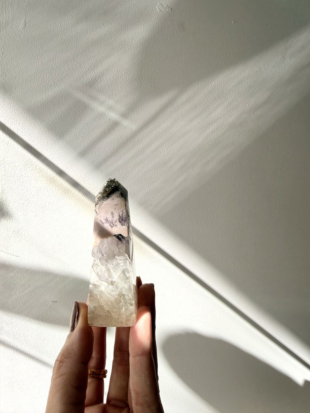 Pink with Purple Amethyst