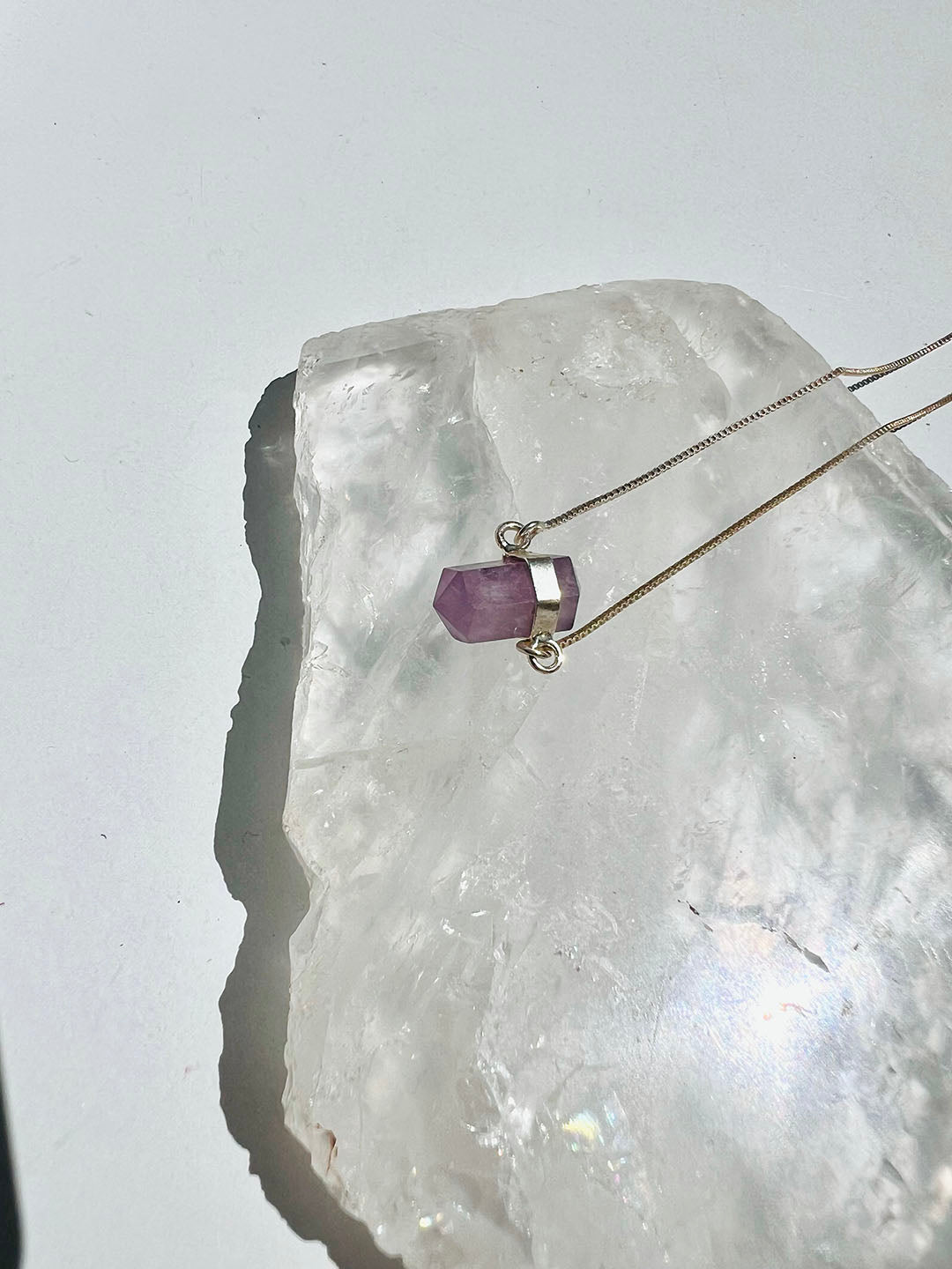 Amethyst Point Necklace