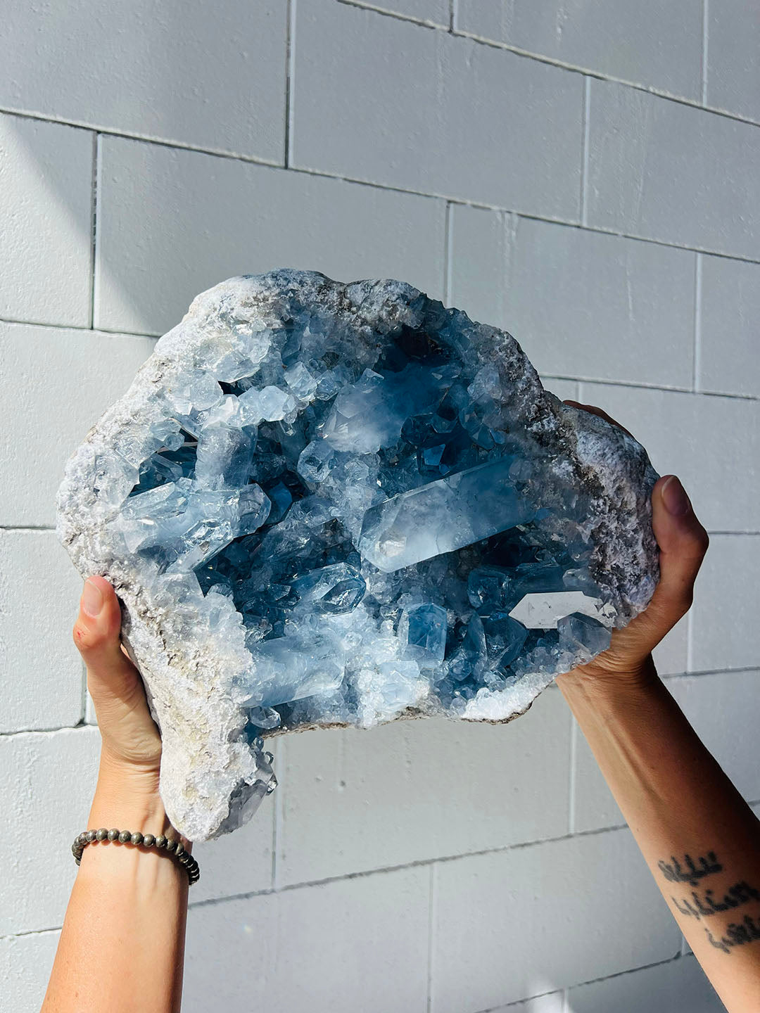 Large Celestite Cluster