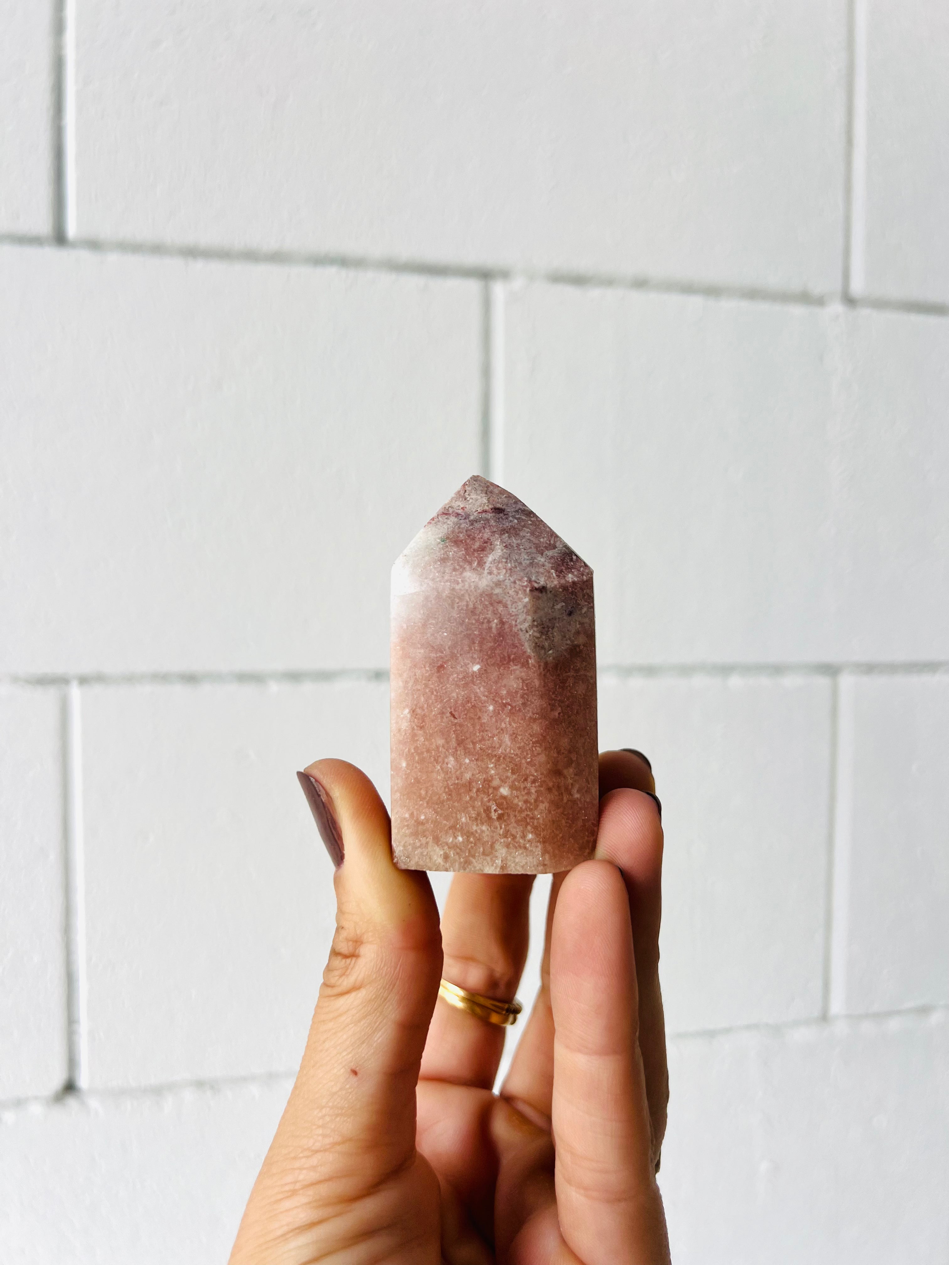 Pink Amethyst Point