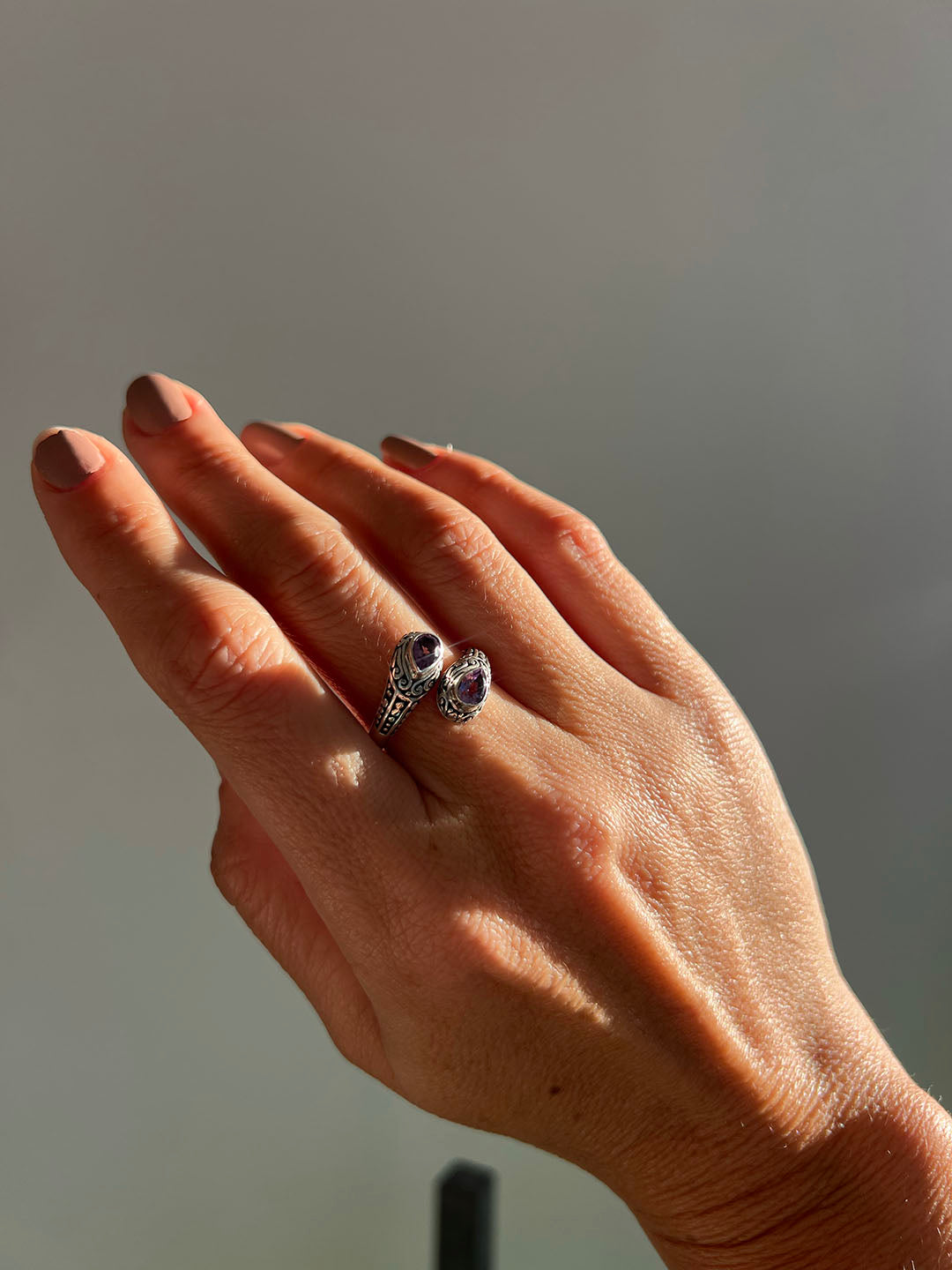 Amethyst Ring – Energy of Peace & Intuition