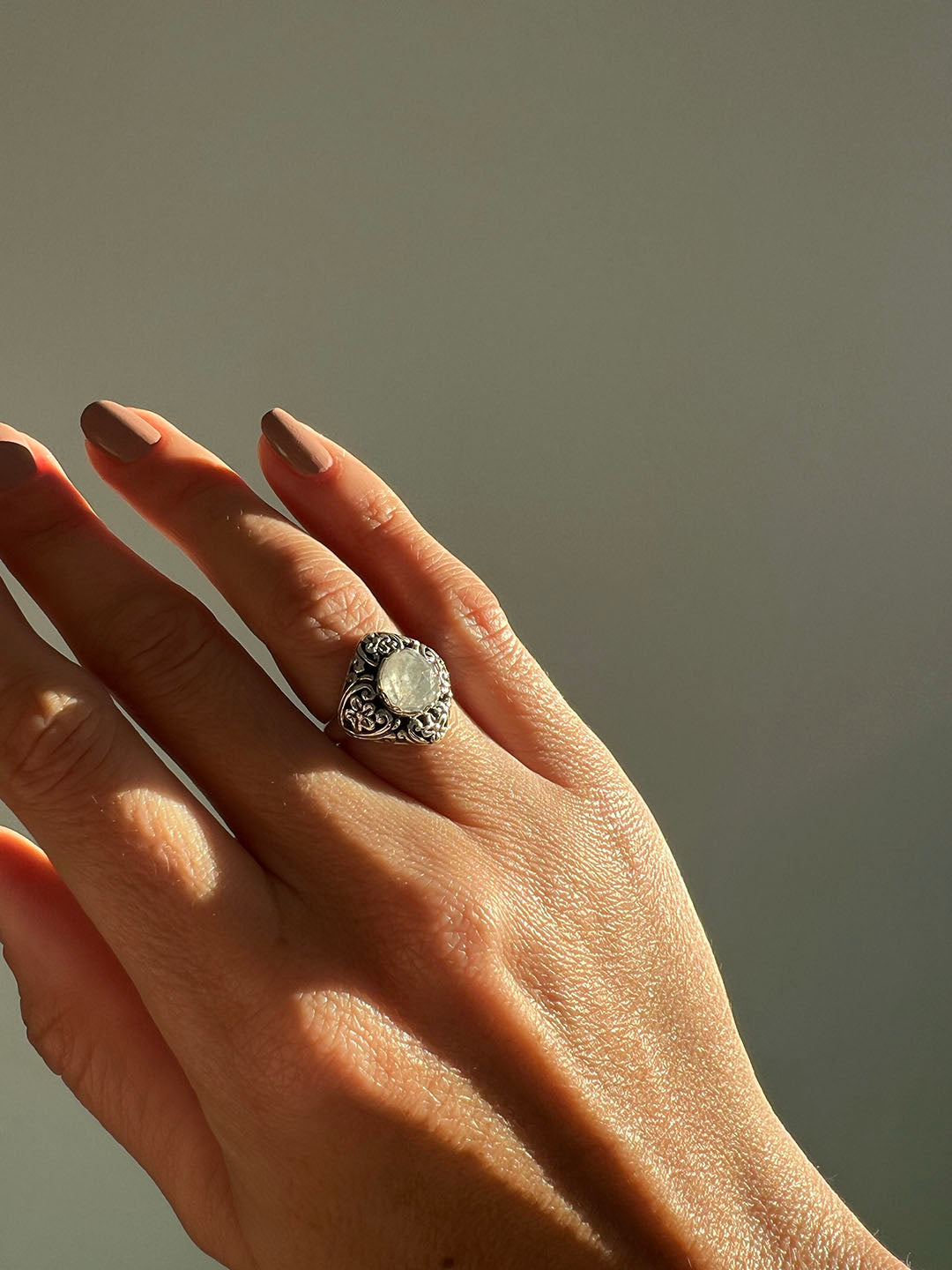 Moonstone Ring – Energy of New Beginnings & Intuition