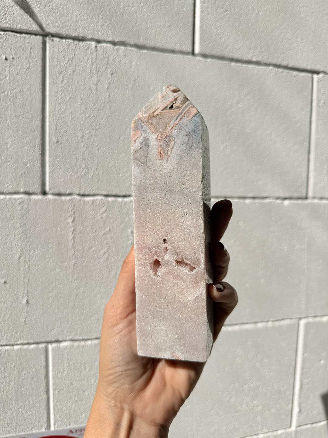 Pink Amethyst Point