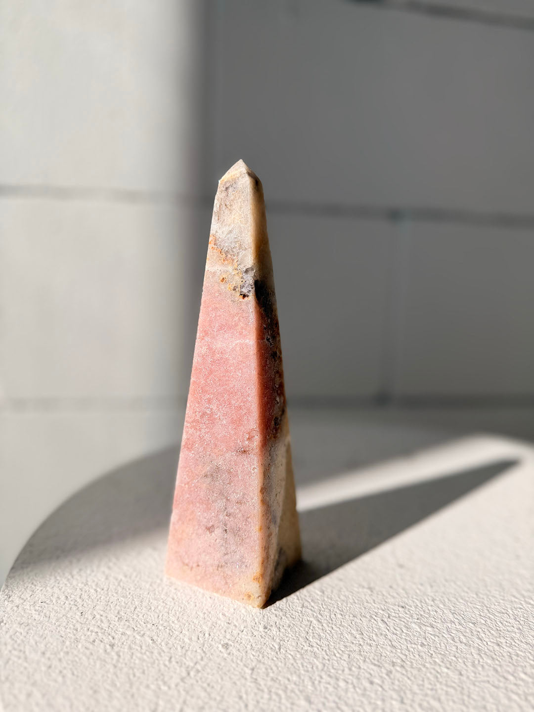 Pink Amethyst Point