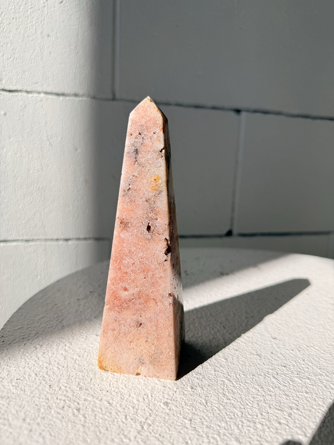 Pink Amethyst Point