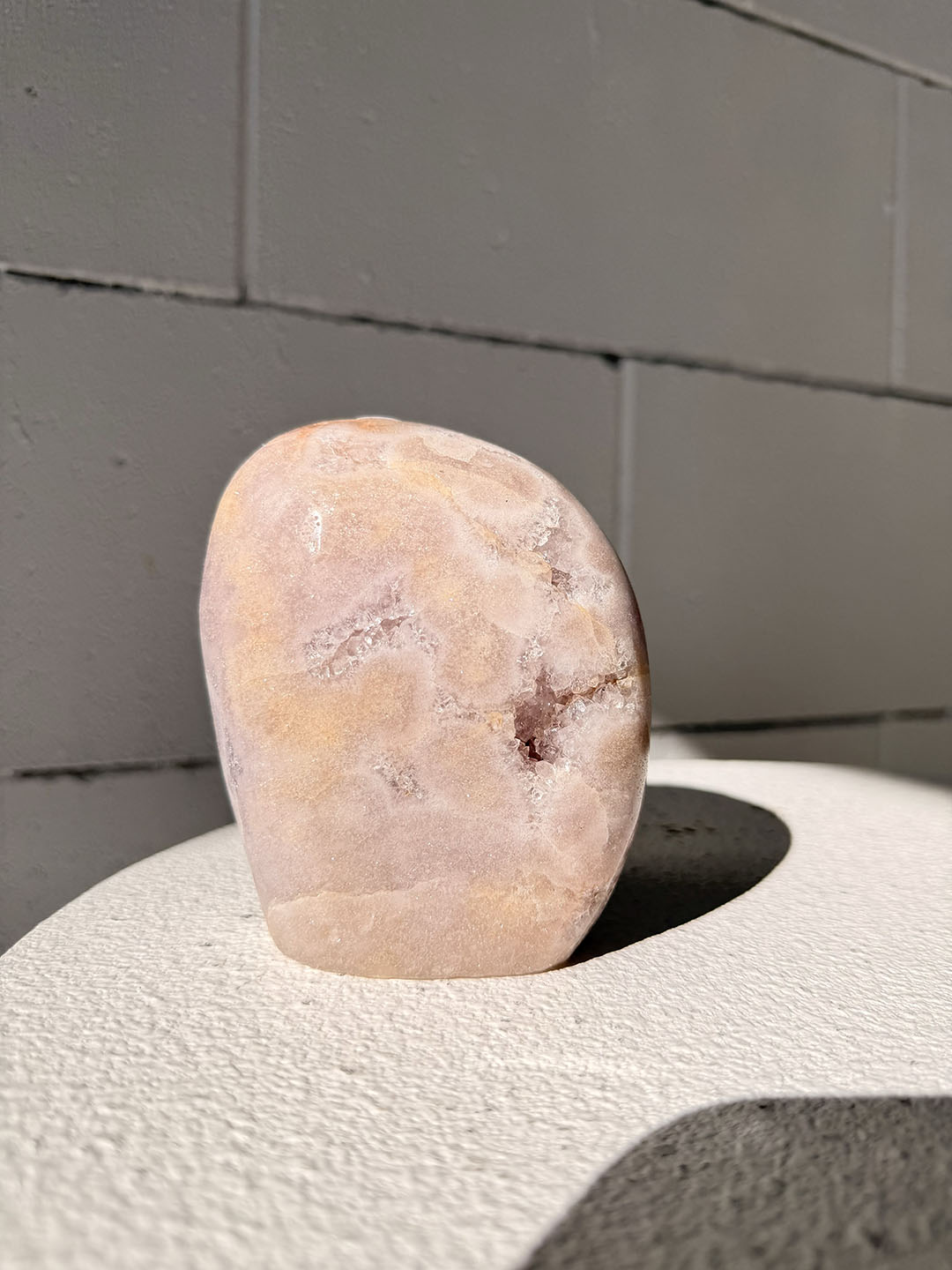 Pink with Purple Amethyst Freeform