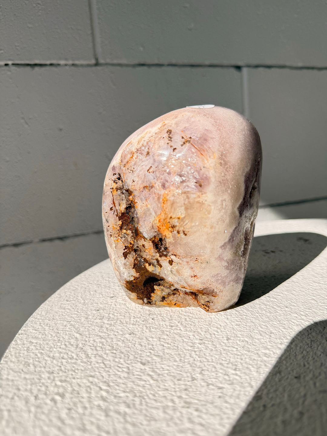 Pink with Purple Amethyst Freeform